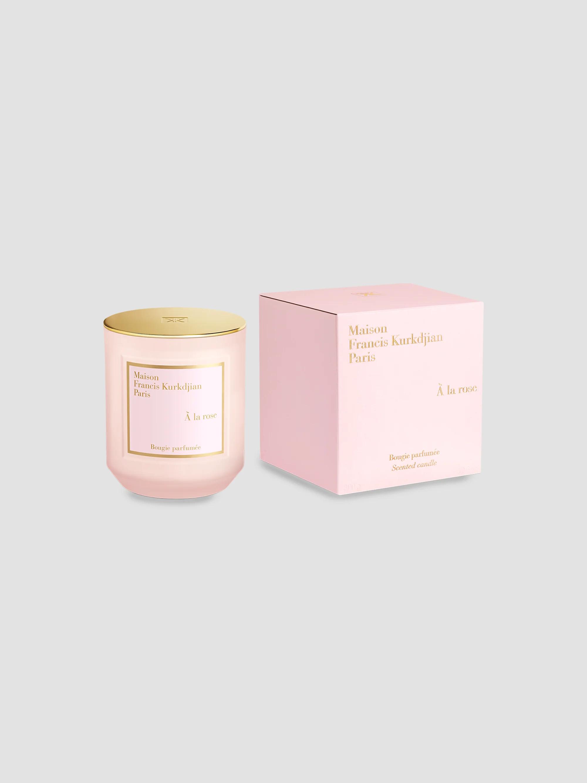 【残量9割】MaisonFrancisKurkdjianÀ larose70ml Maison Francis Kurkdjian À la rose Scented Candle | Saks Fifth Avenue