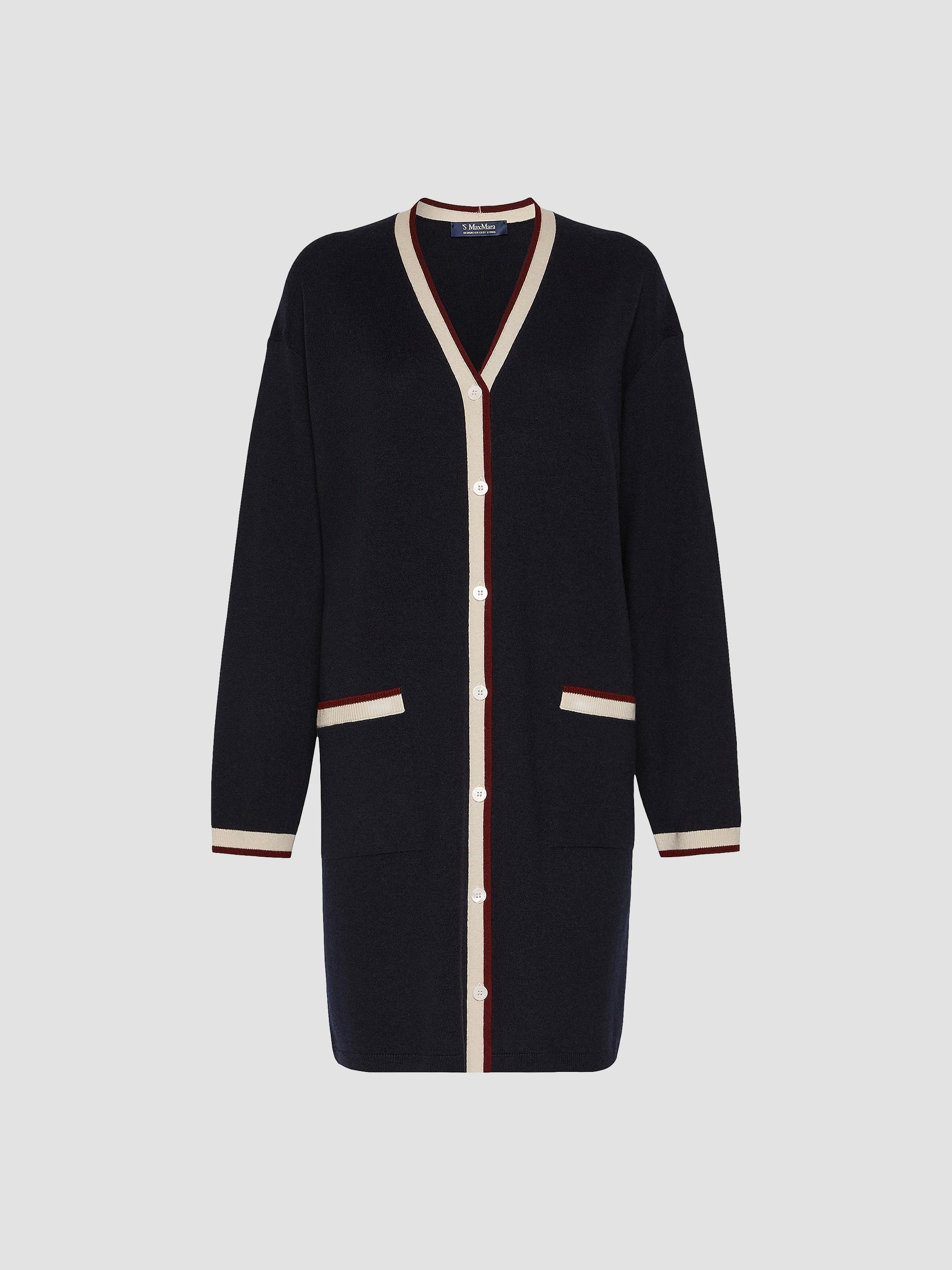 Long Wool Yarn Cardigan