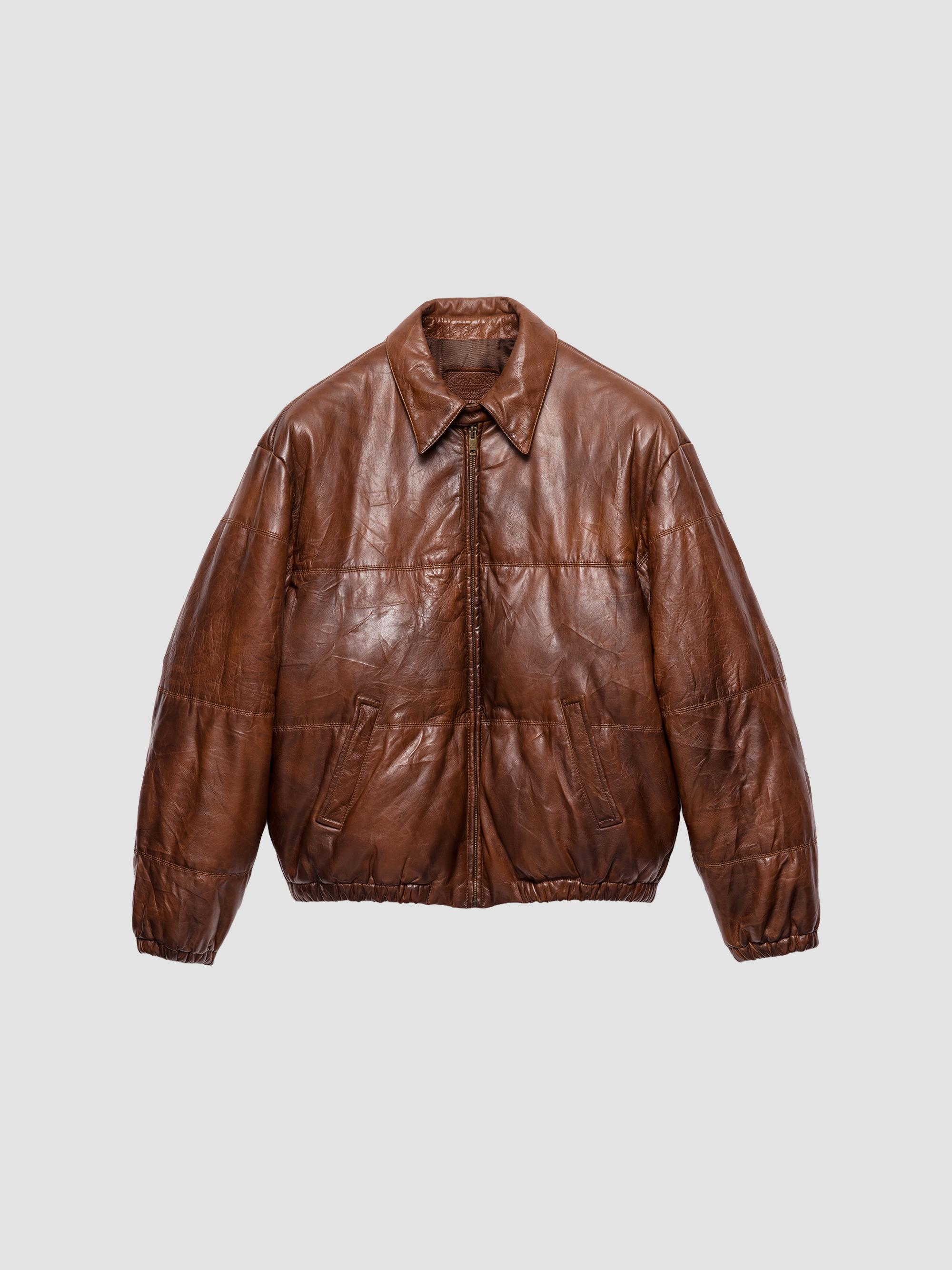 Acne Studios Lokot Leather Bomber Jacket | Saks Fifth Avenue