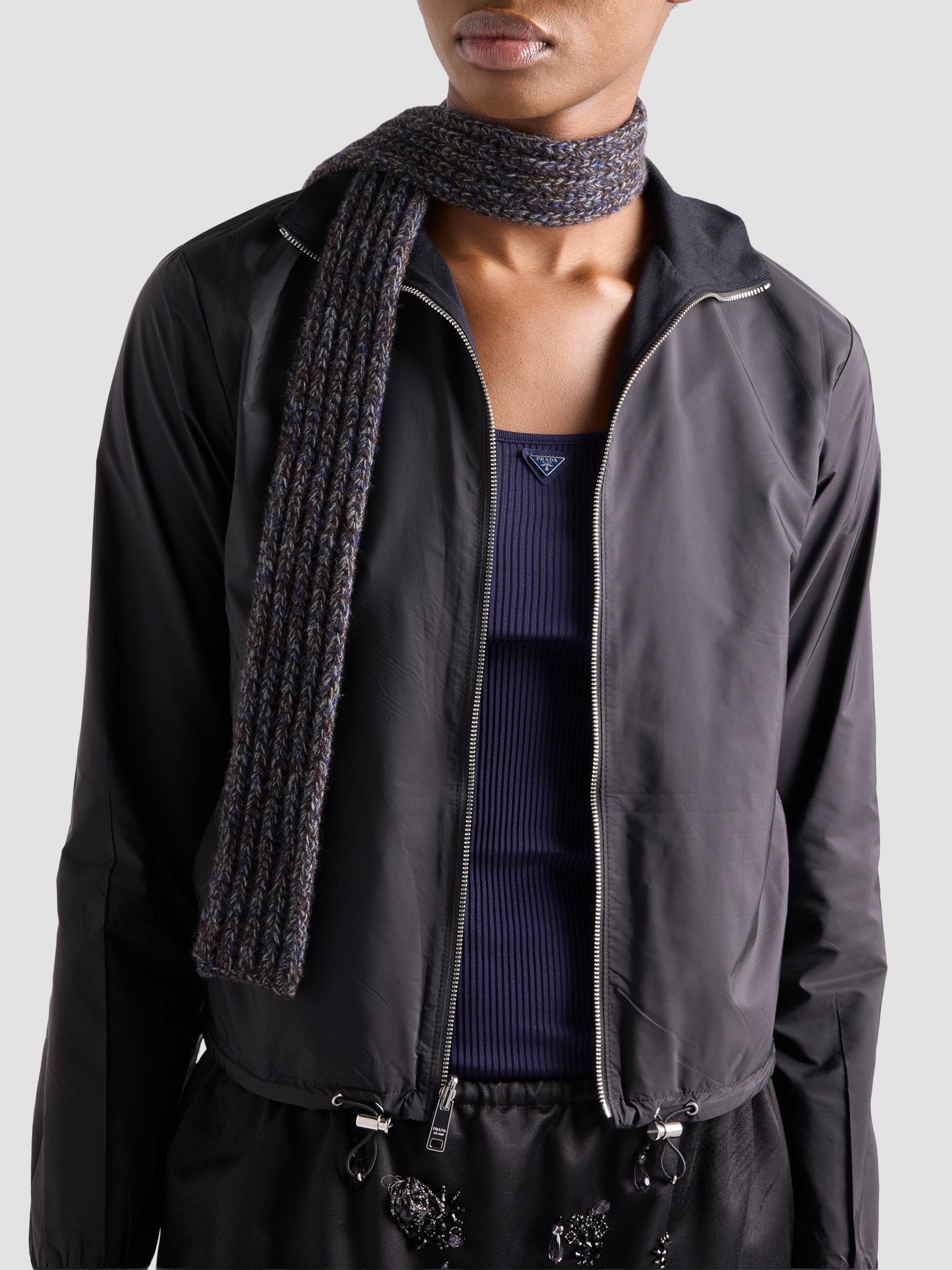 Reversible Jersey Zipper Jacket with Hood