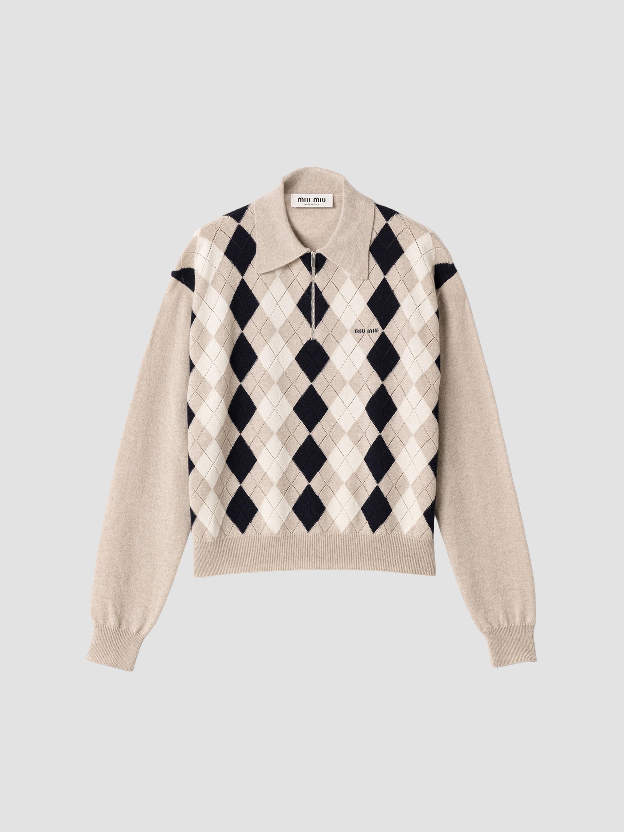 Women's Miu Miu Designer Cashmere Sweaters | Saks Fifth Avenue