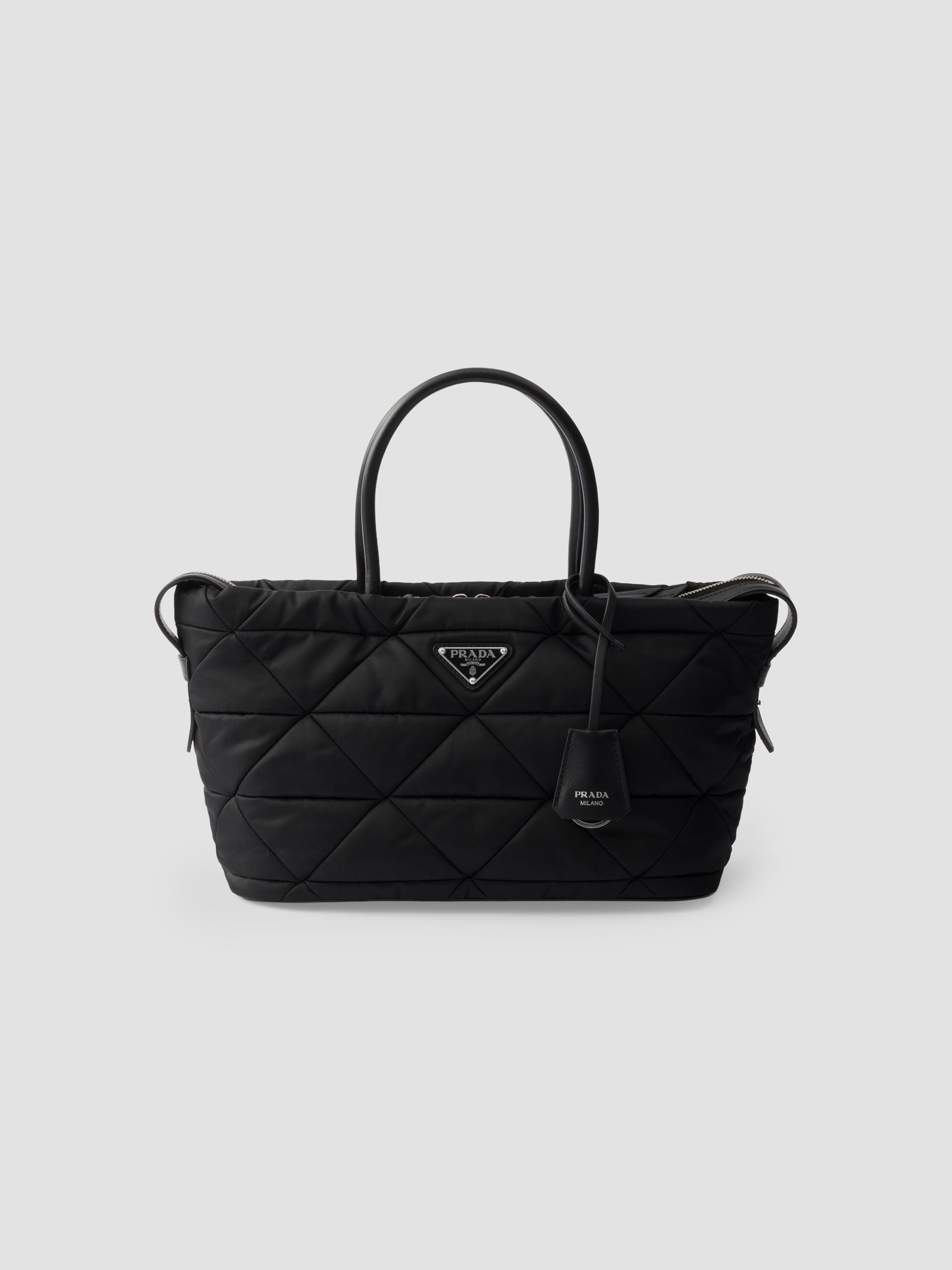 Prada Bonnie Large Leather Top Handle Bag | Saks Fifth Avenue