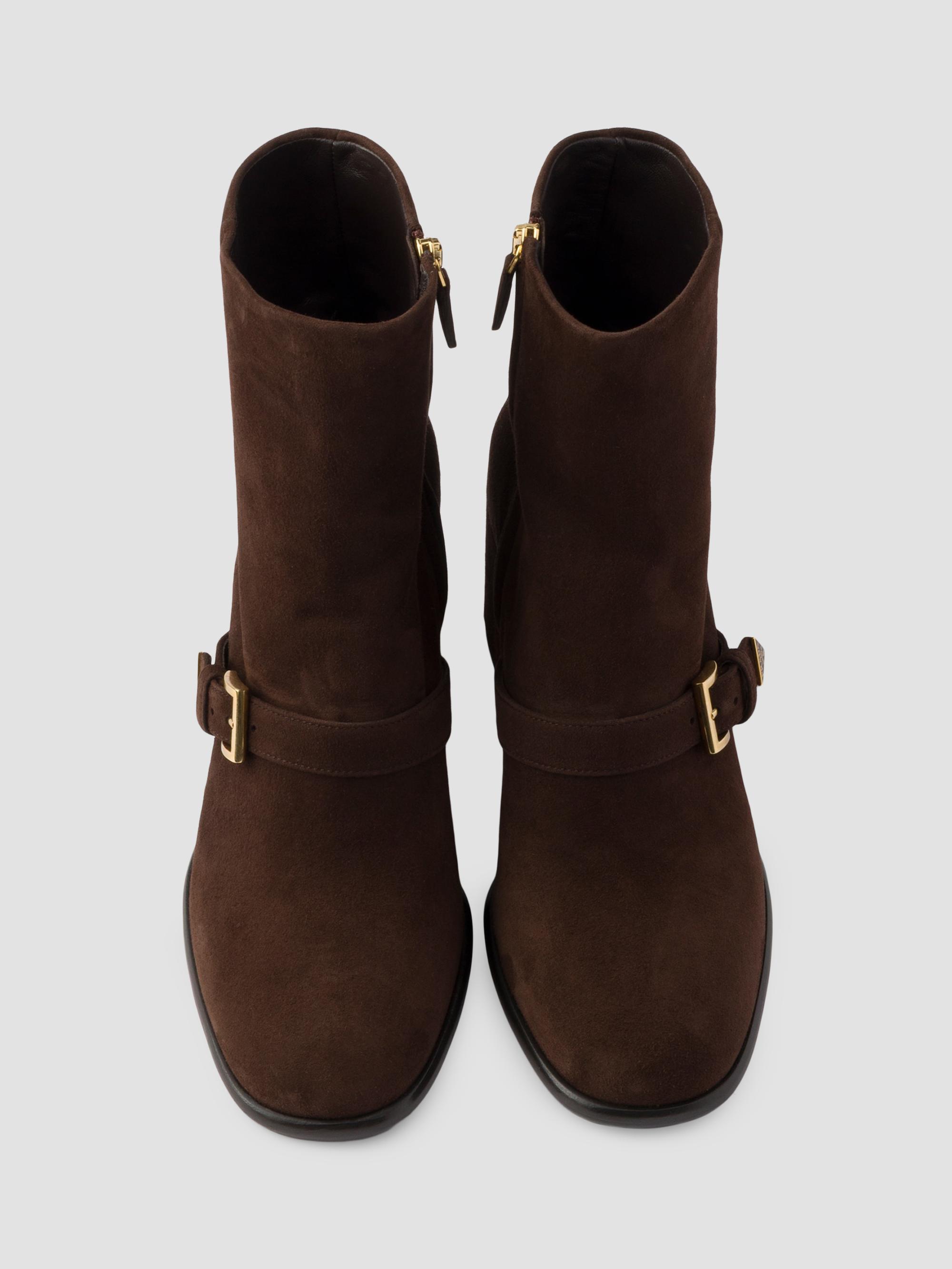 Suede Booties