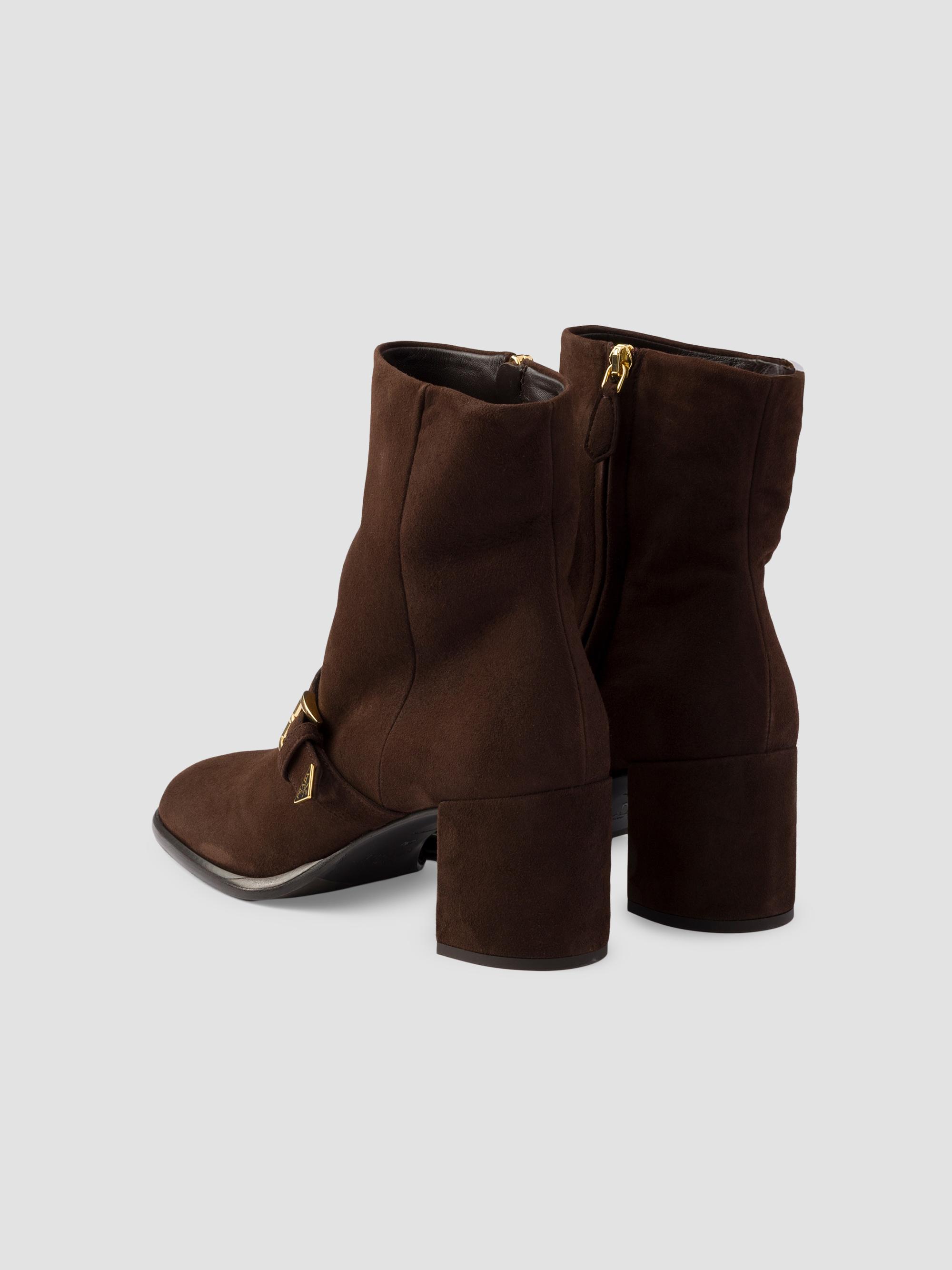 Suede Booties