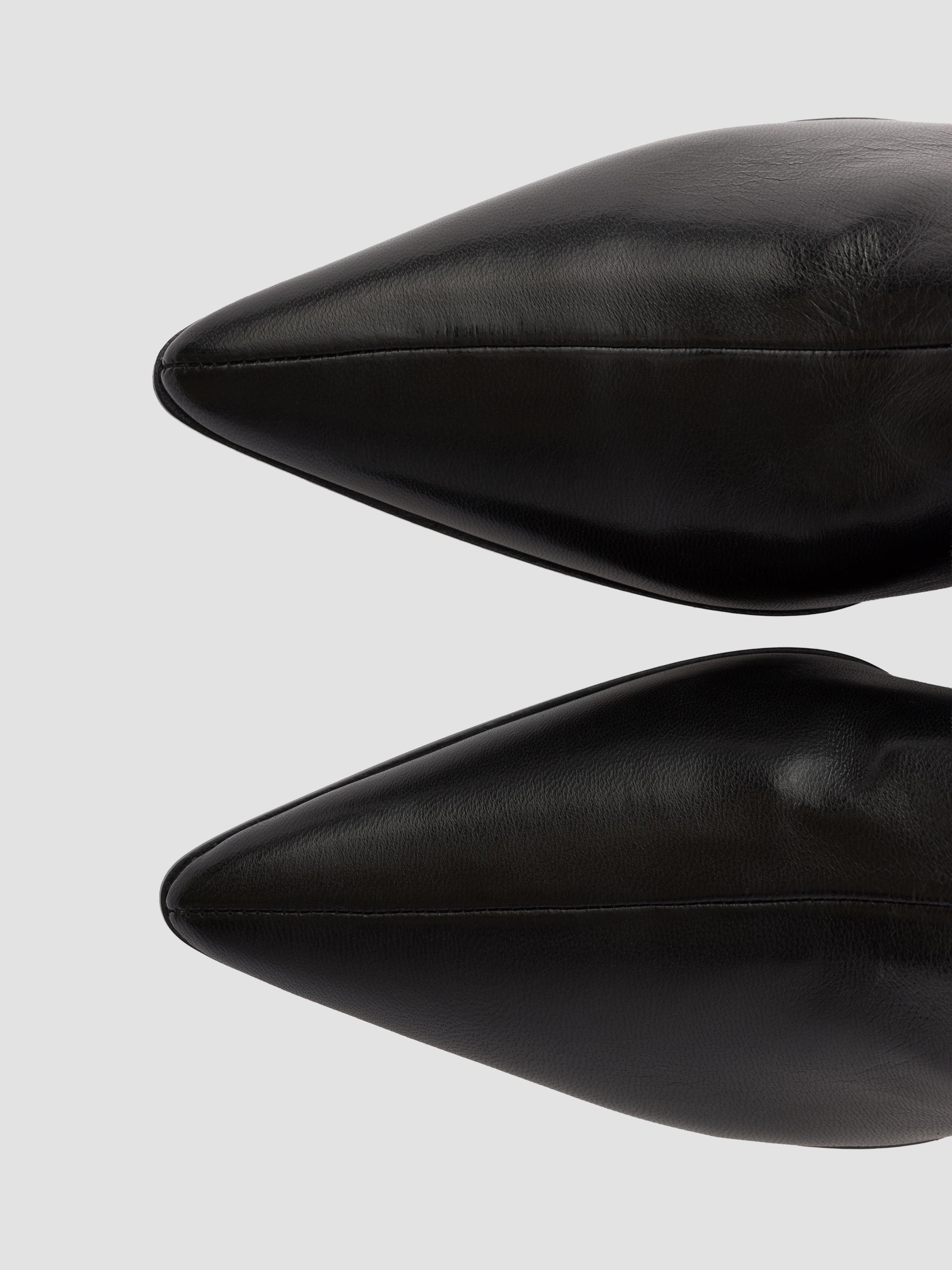 Stretch Nappa Leather Booties