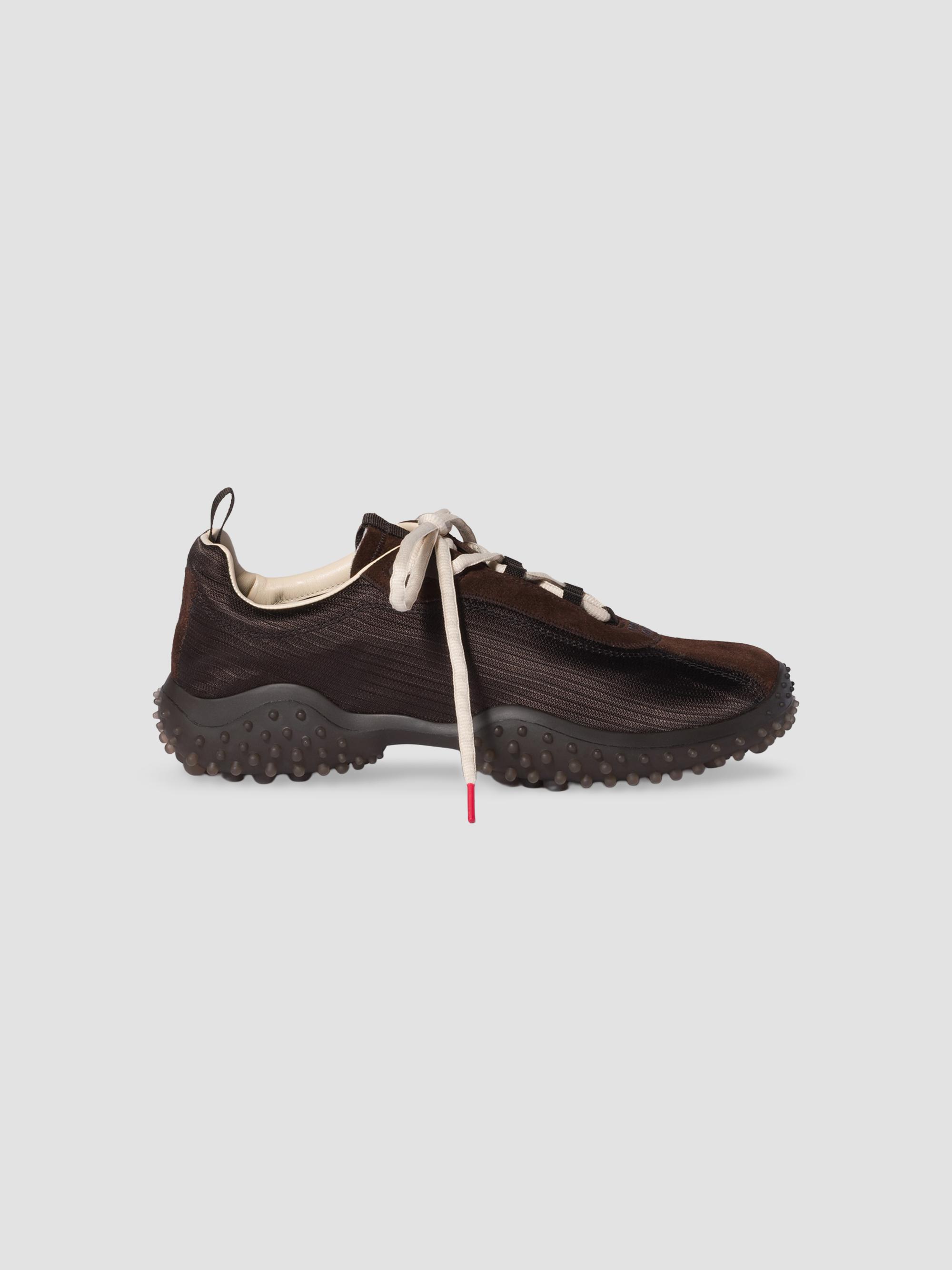 Miu Miu Bubble Technical Fabric and Suede Sneakers | Saks Fifth Avenue