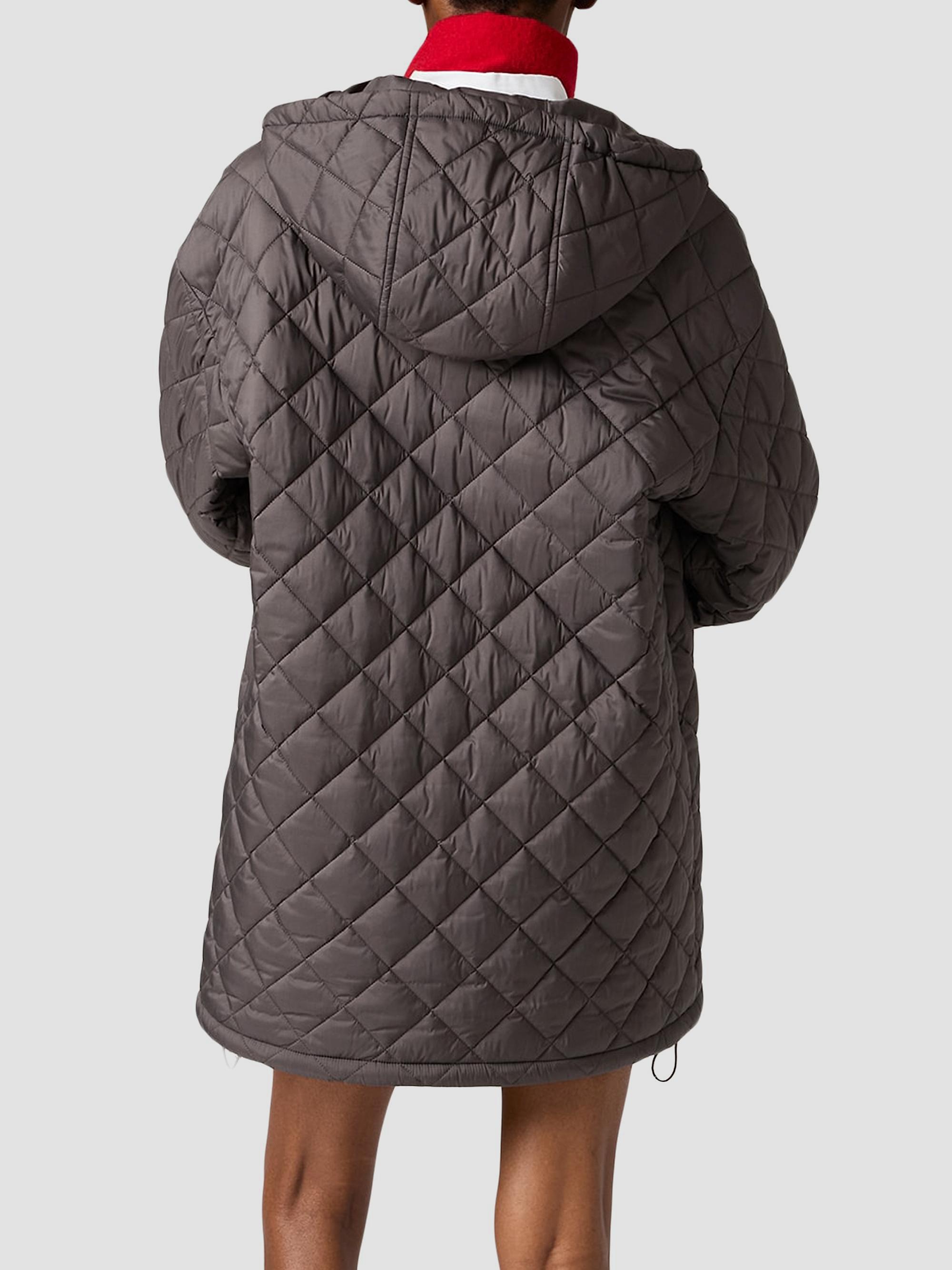 Miu Miu Technical Pongé Down Coat | Saks Fifth Avenue