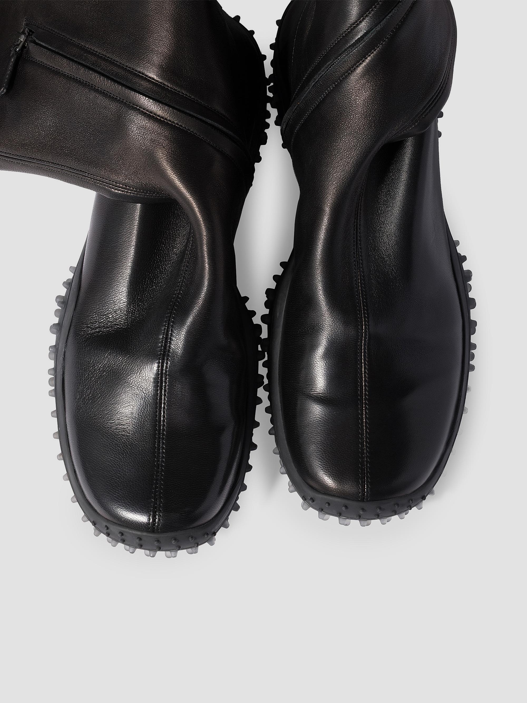 m*o様 miu miu レザー シューズ サイズ41(約25.5～26cm) Miu Miu Stretch Nappa Leather Boots | Saks Fifth Avenue