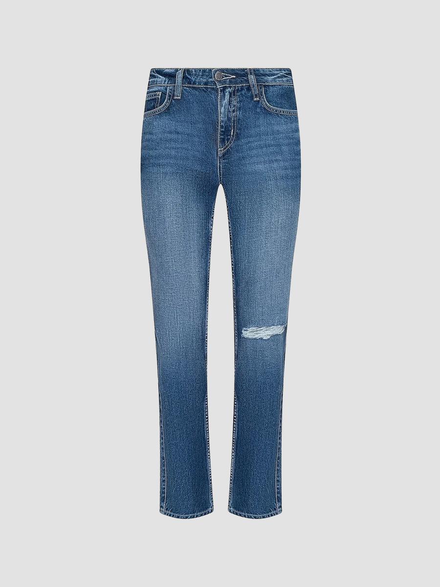 L'agence Women's Nevia Low-rise Slouch Straight Jeans In Atlantis Destruct