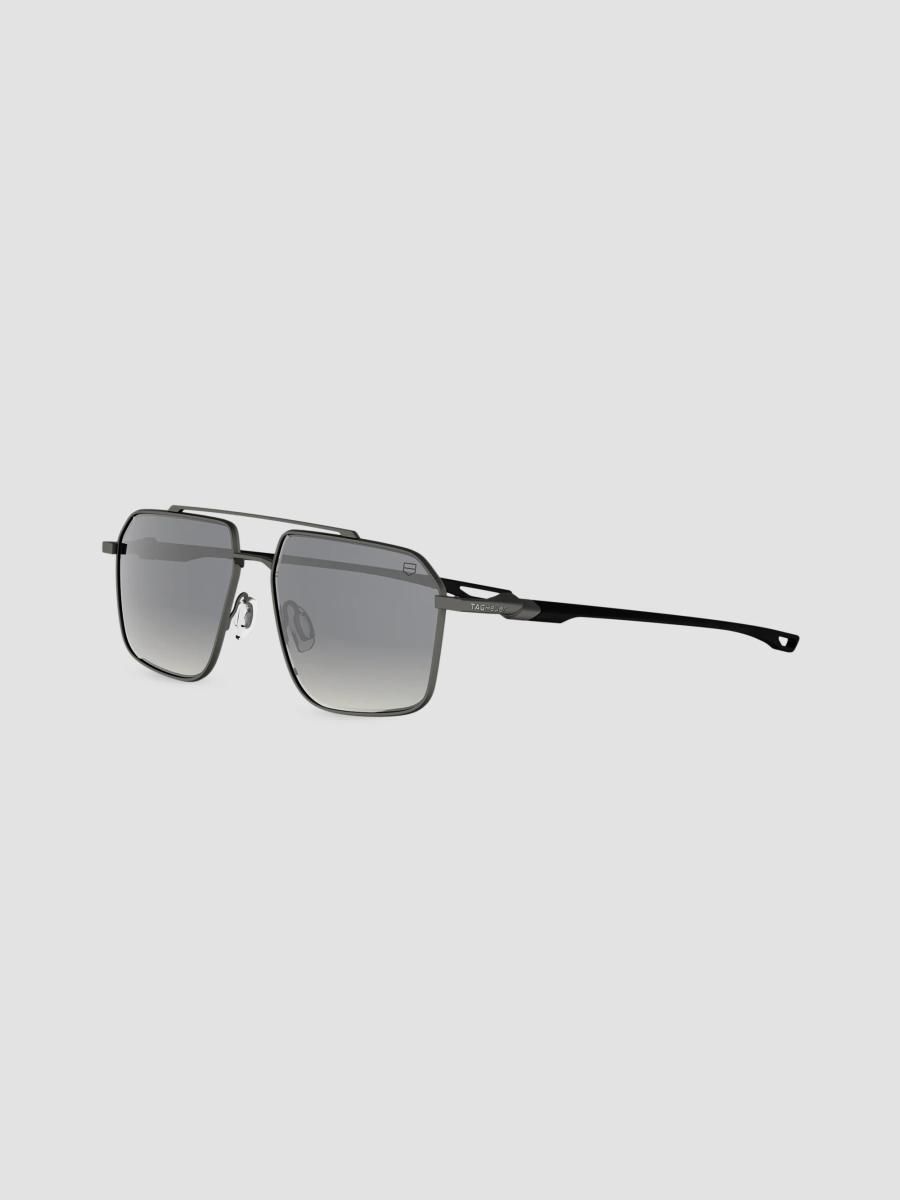 Tag Heuer Women's Mini Vingt 57mm Aviator Sunglasses In Black Grey