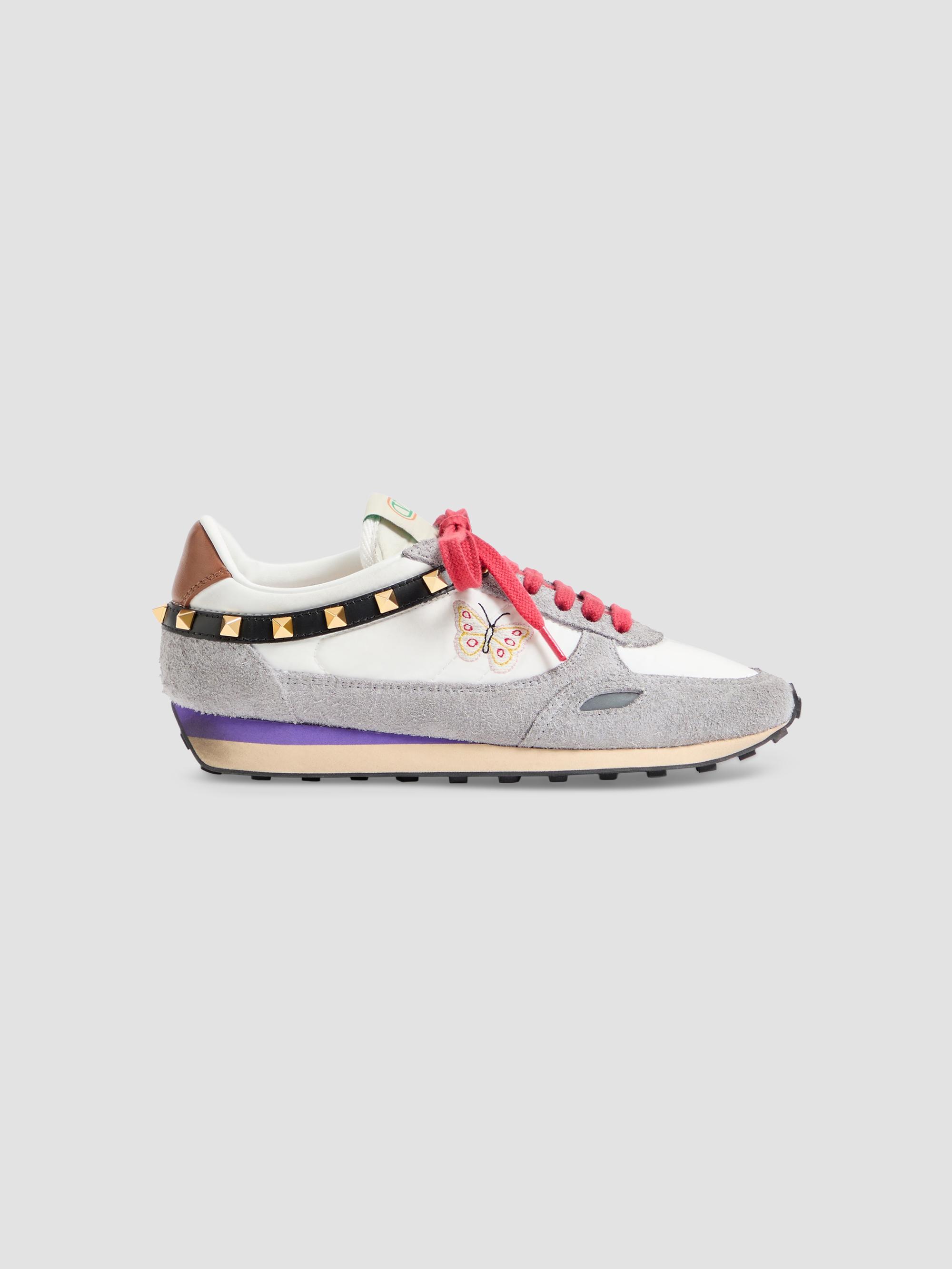 Valentino Garavani One Stud XL Nappa Leather Low Top Sneakers