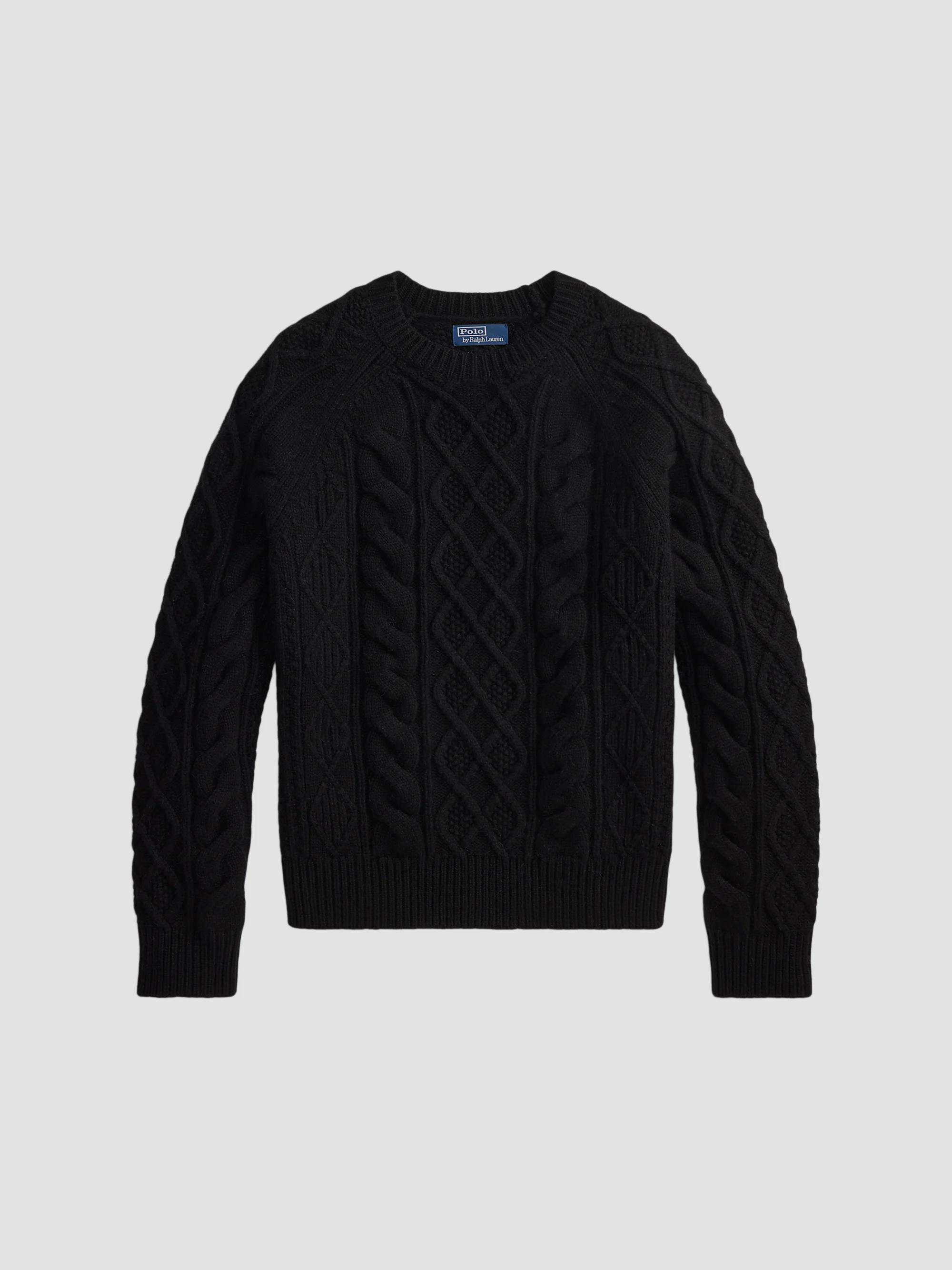 Ralph Lauren Purple Label Cableknit Cashmere Sweater | Saks Fifth