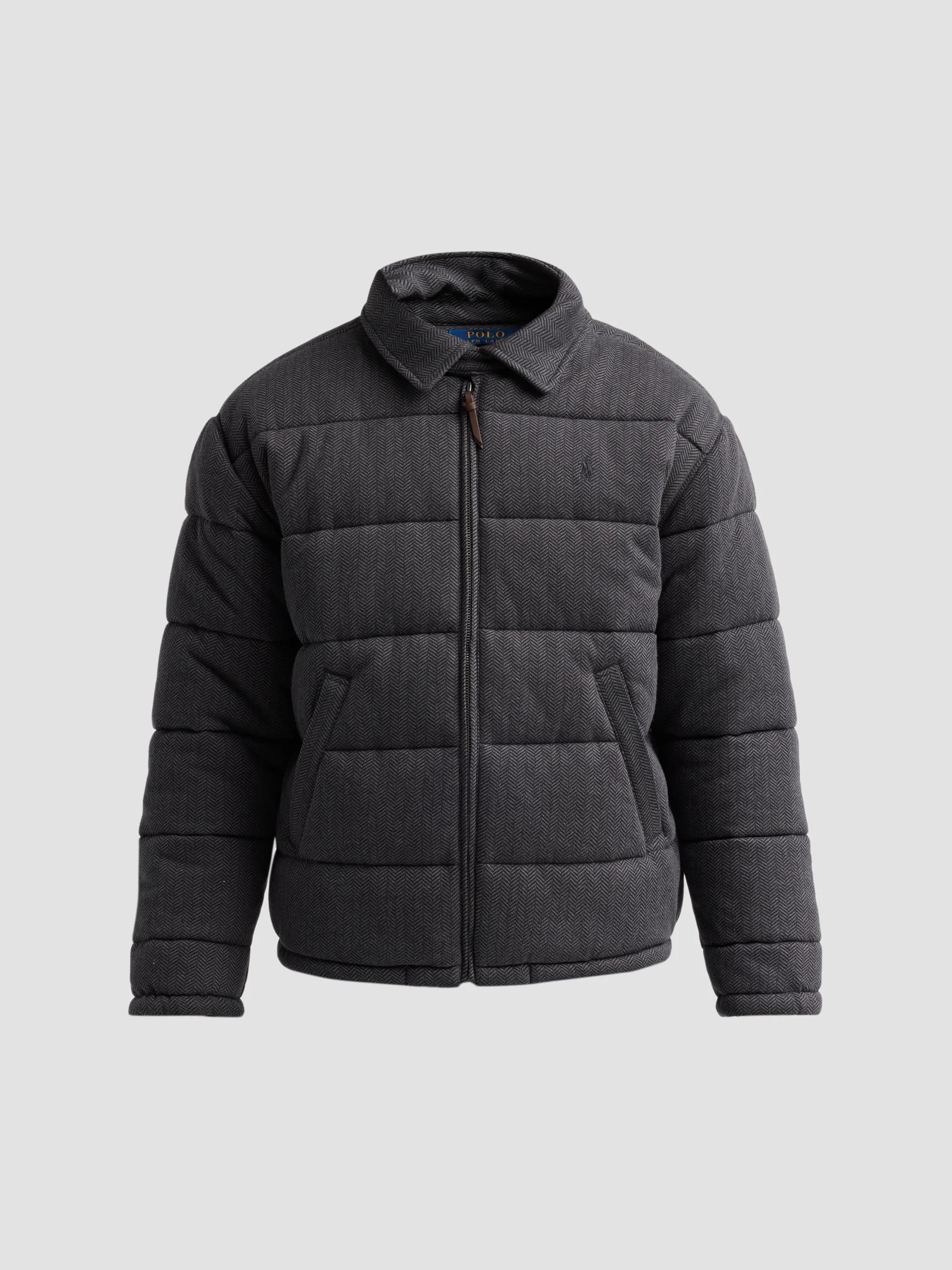 Polo Ralph Lauren Padded Linen Zip Jacket | Saks Fifth Avenue