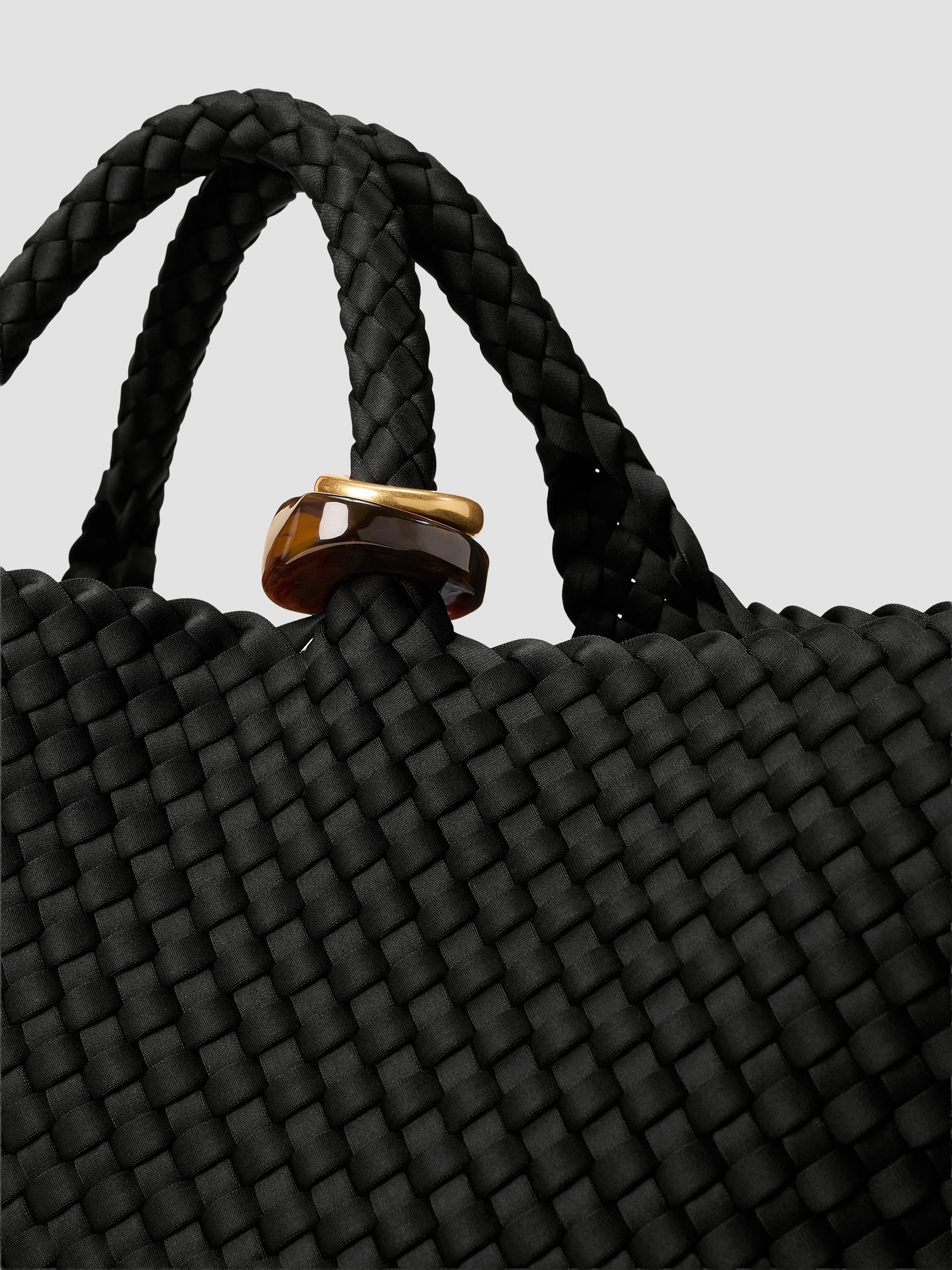 Naghedi Women's St. Barths  Beads Tote Bag - Onyx | Thumbnail 5