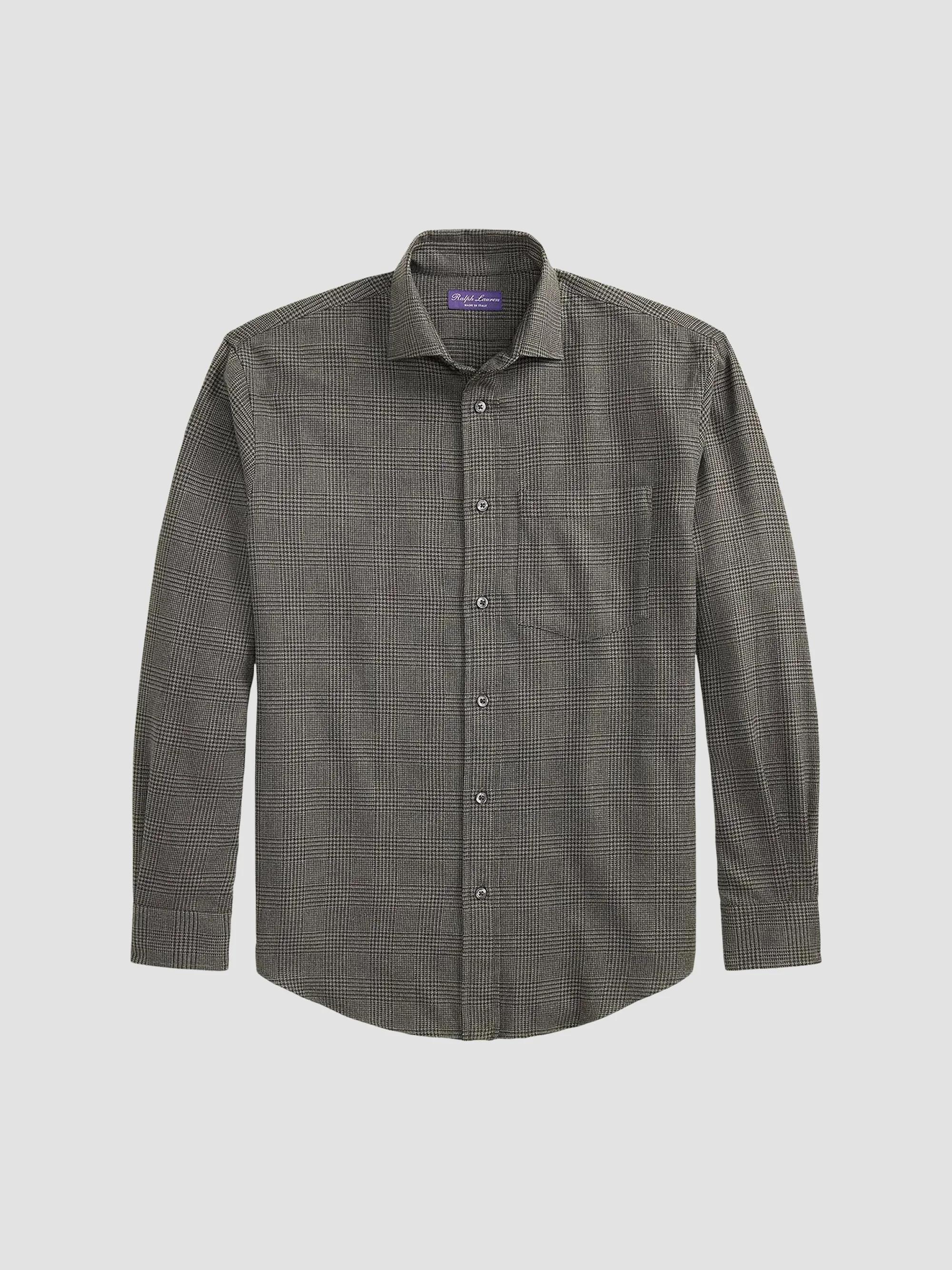 Ralph Lauren Purple Label Silk-Linen Shirt | Saks Fifth Avenue