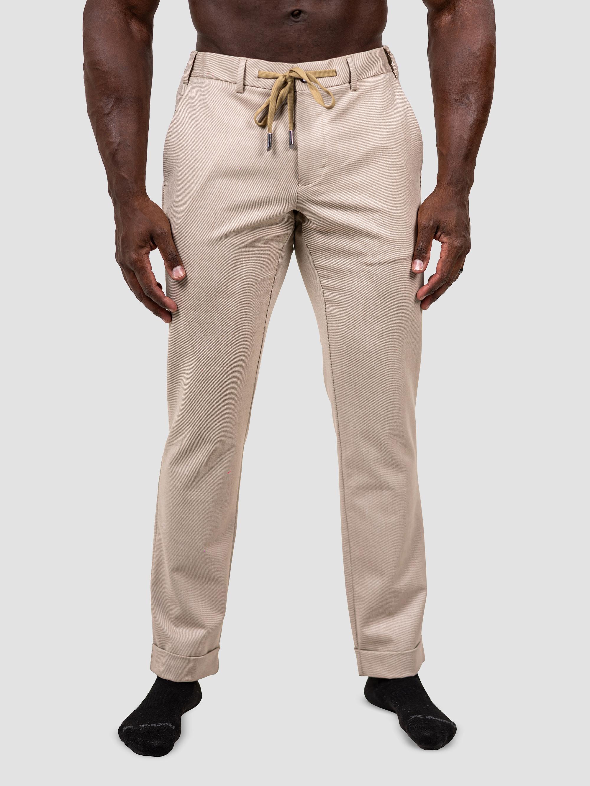 Maceoo Men's Ascension Drawstring Pants - Brown | Thumbnail 2