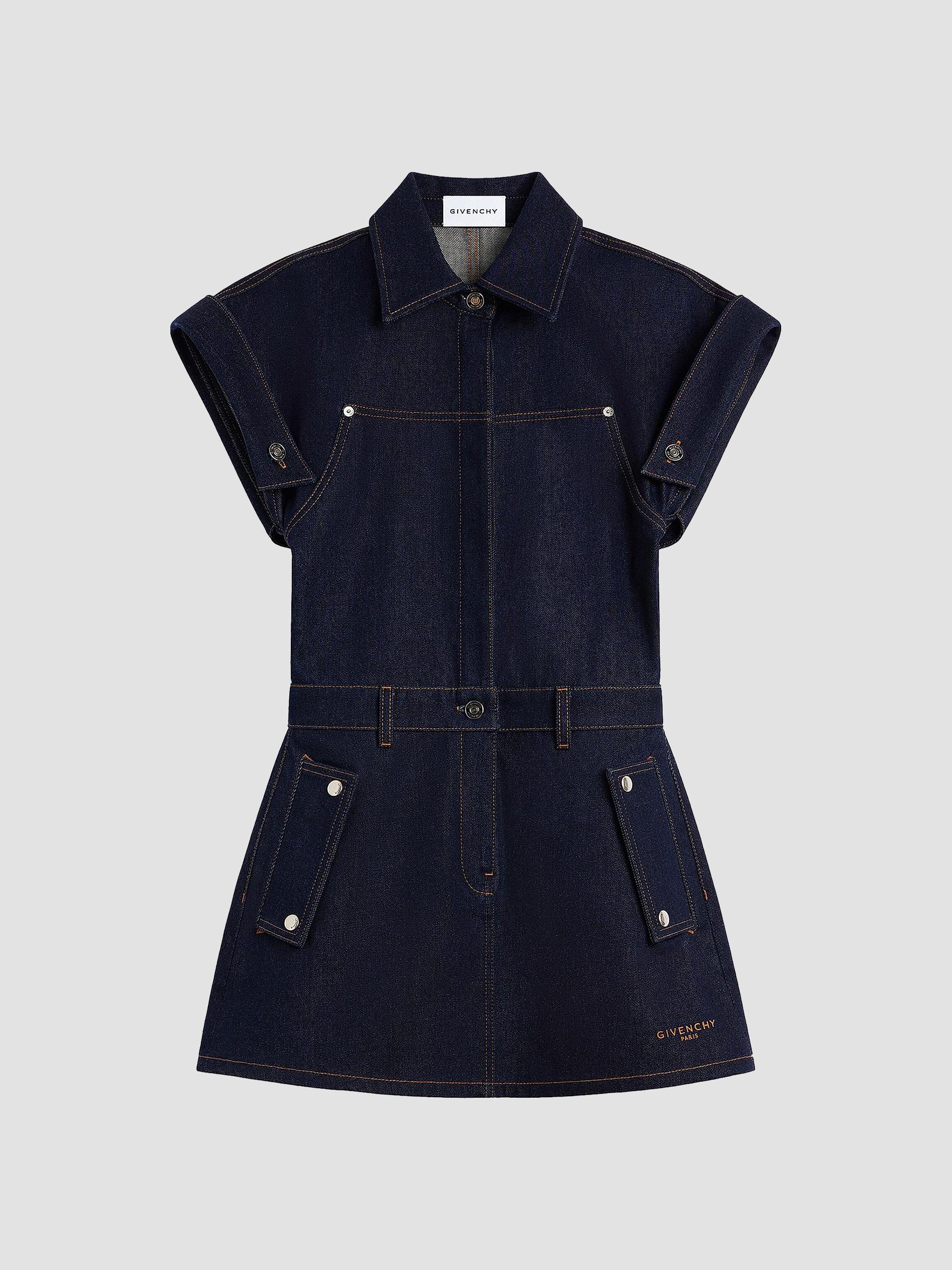 prada denim shirt dress TALLA:34 _sale_SAVE_56% Festive Red Mini Dress Oversized shirt and a leather belt