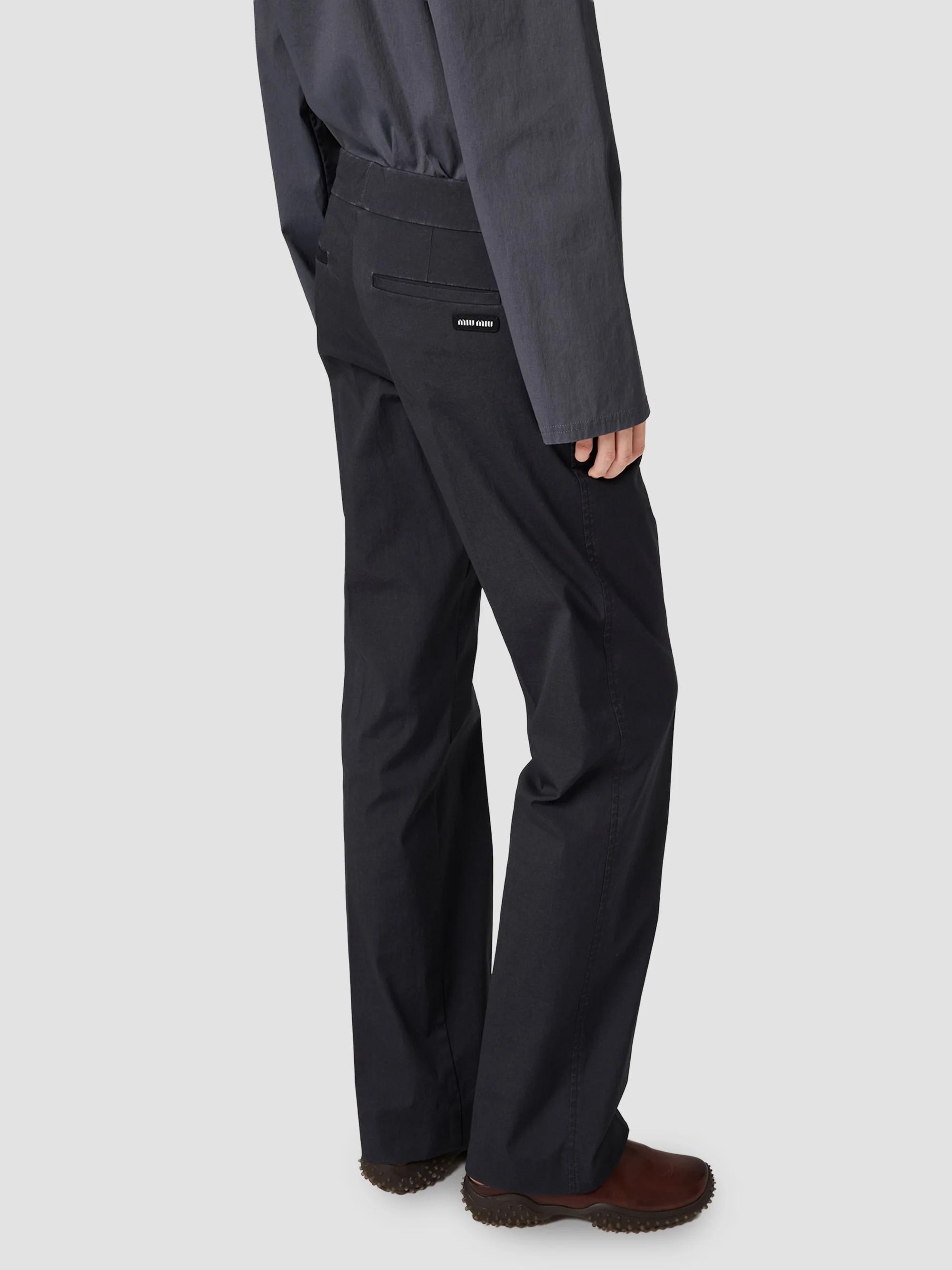 Miu Miu Stretch Poplin Pants | Saks Fifth Avenue