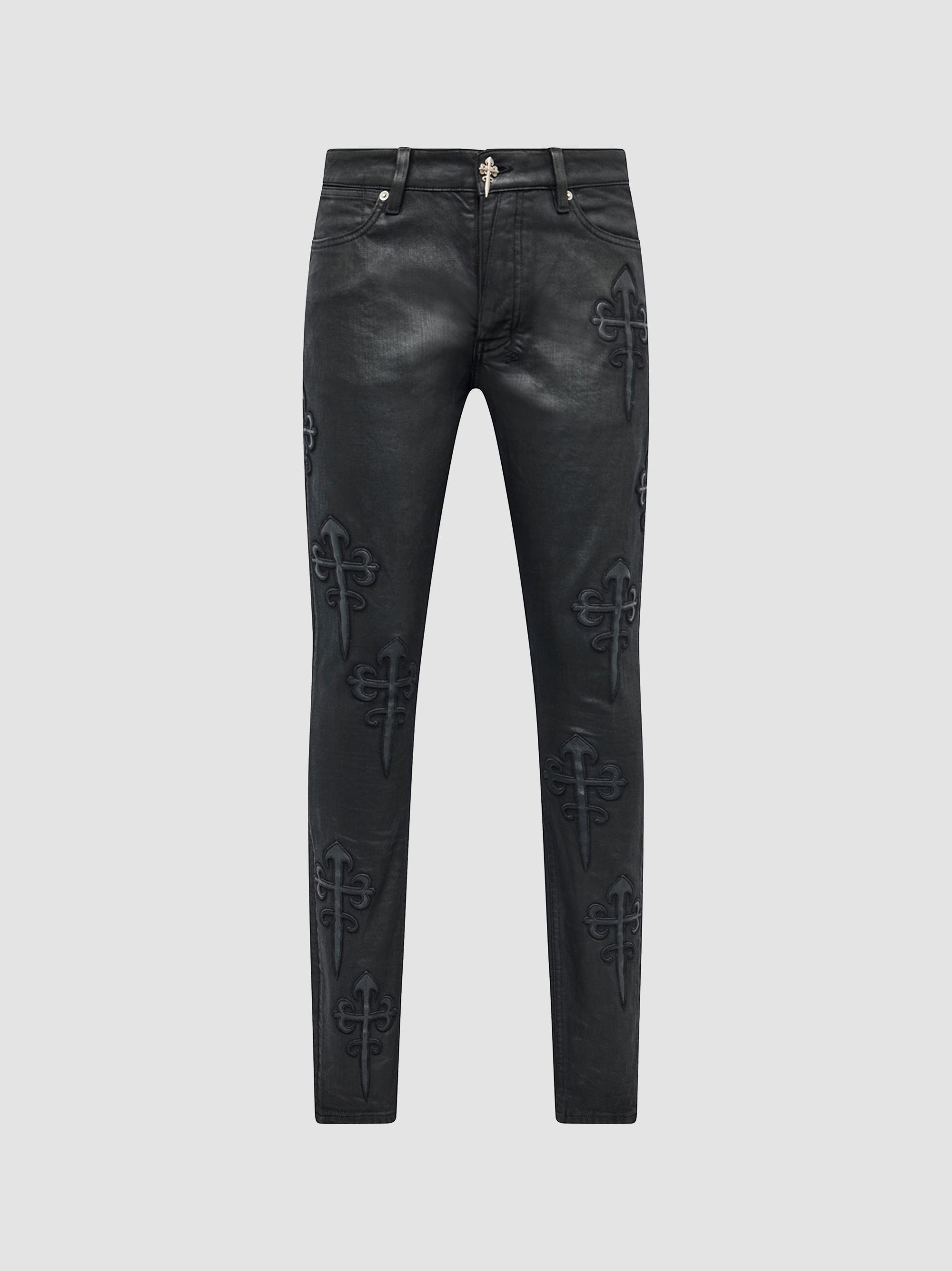 Ksubi Dr3amstate D-Chitch Wax Slim Jeans | Saks Fifth Avenue