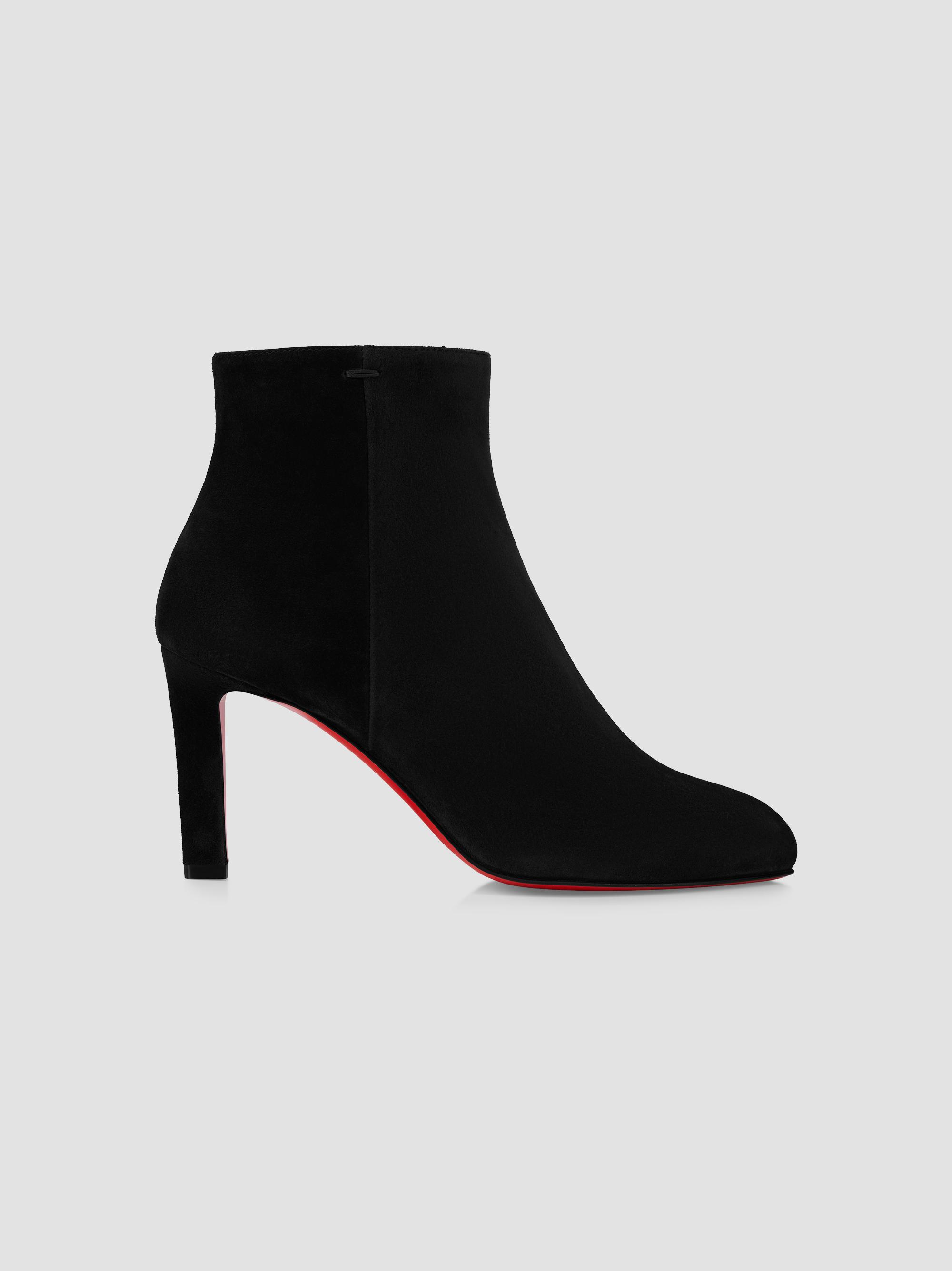 Christian Louboutin Adoxa 70MM Leather Booties | Saks Fifth Avenue