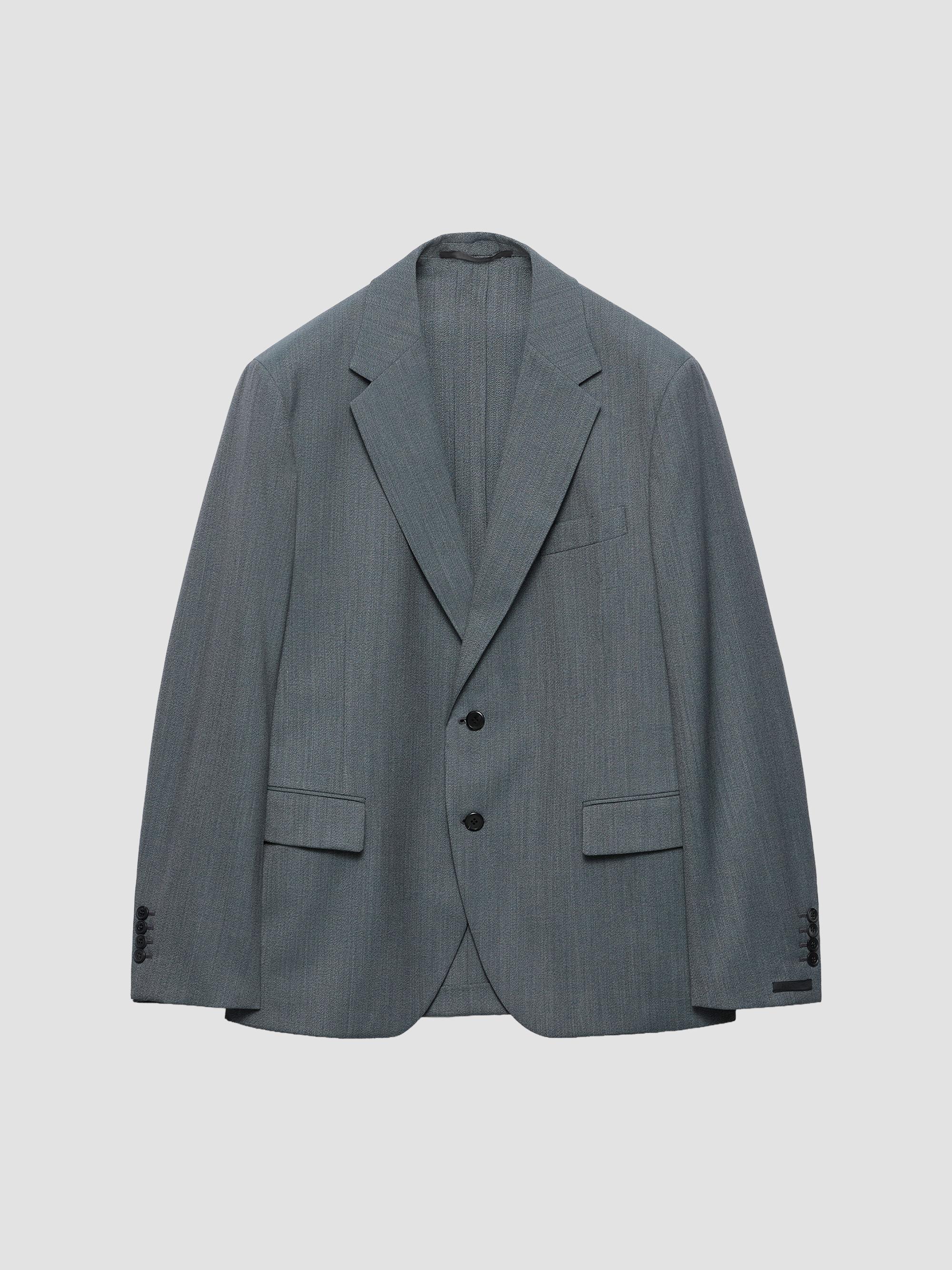 Prada Single-Breasted Wool Jacket | Saks Fifth Avenue