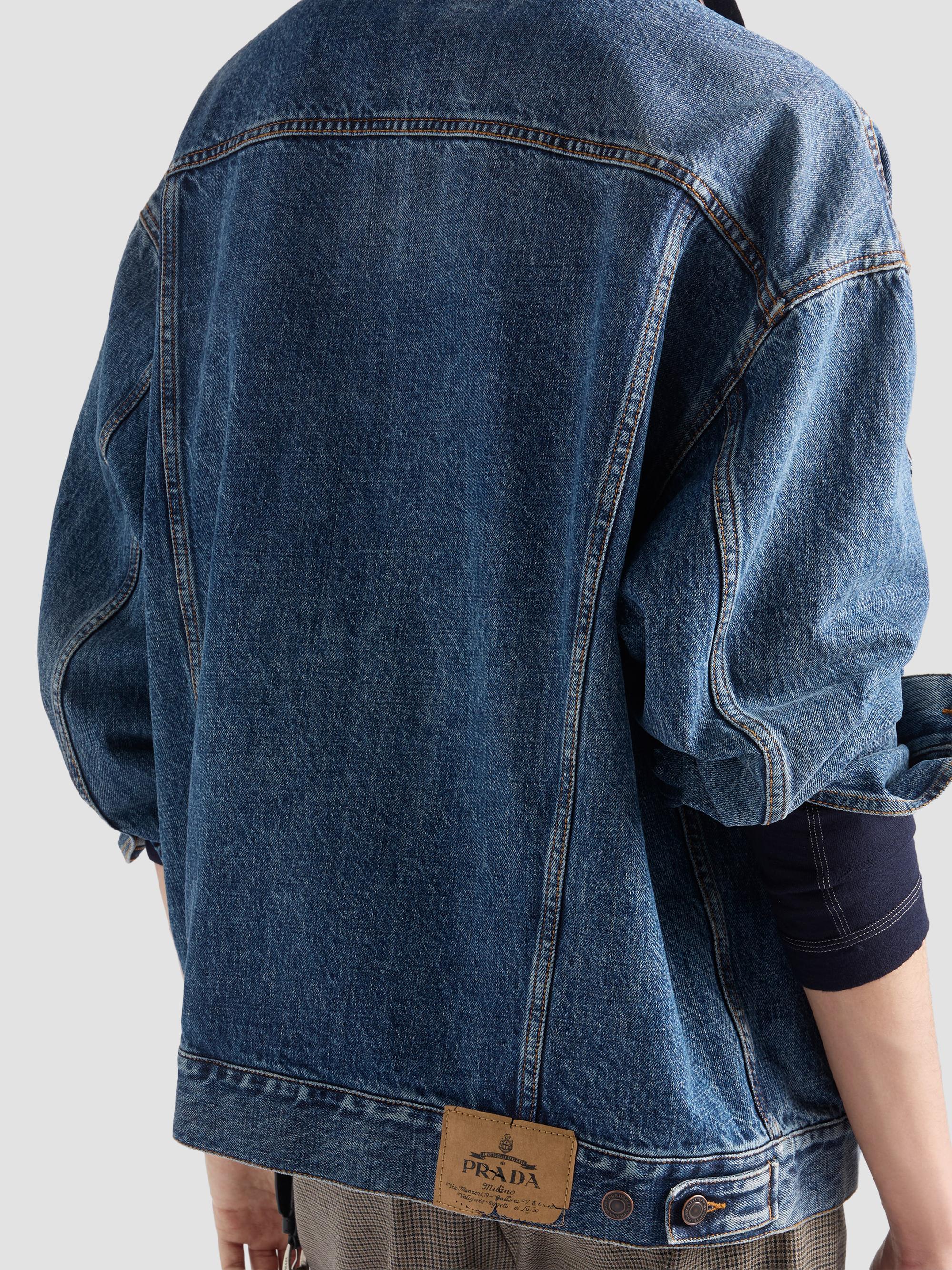 Prada Denim Jacket | Saks Fifth Avenue