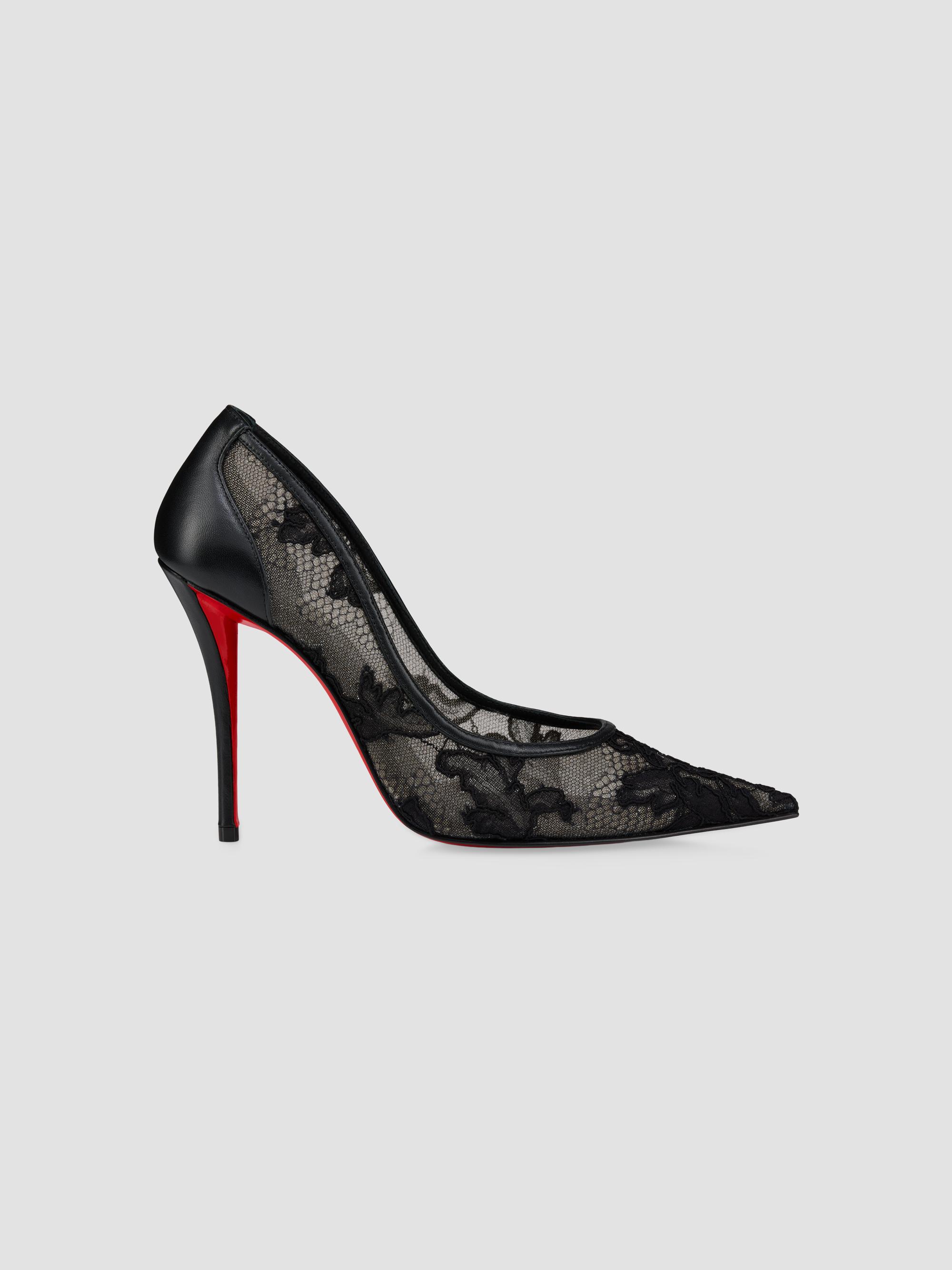 Christian Louboutin Hot Chick 100MM Leather Pumps | Saks Fifth Avenue