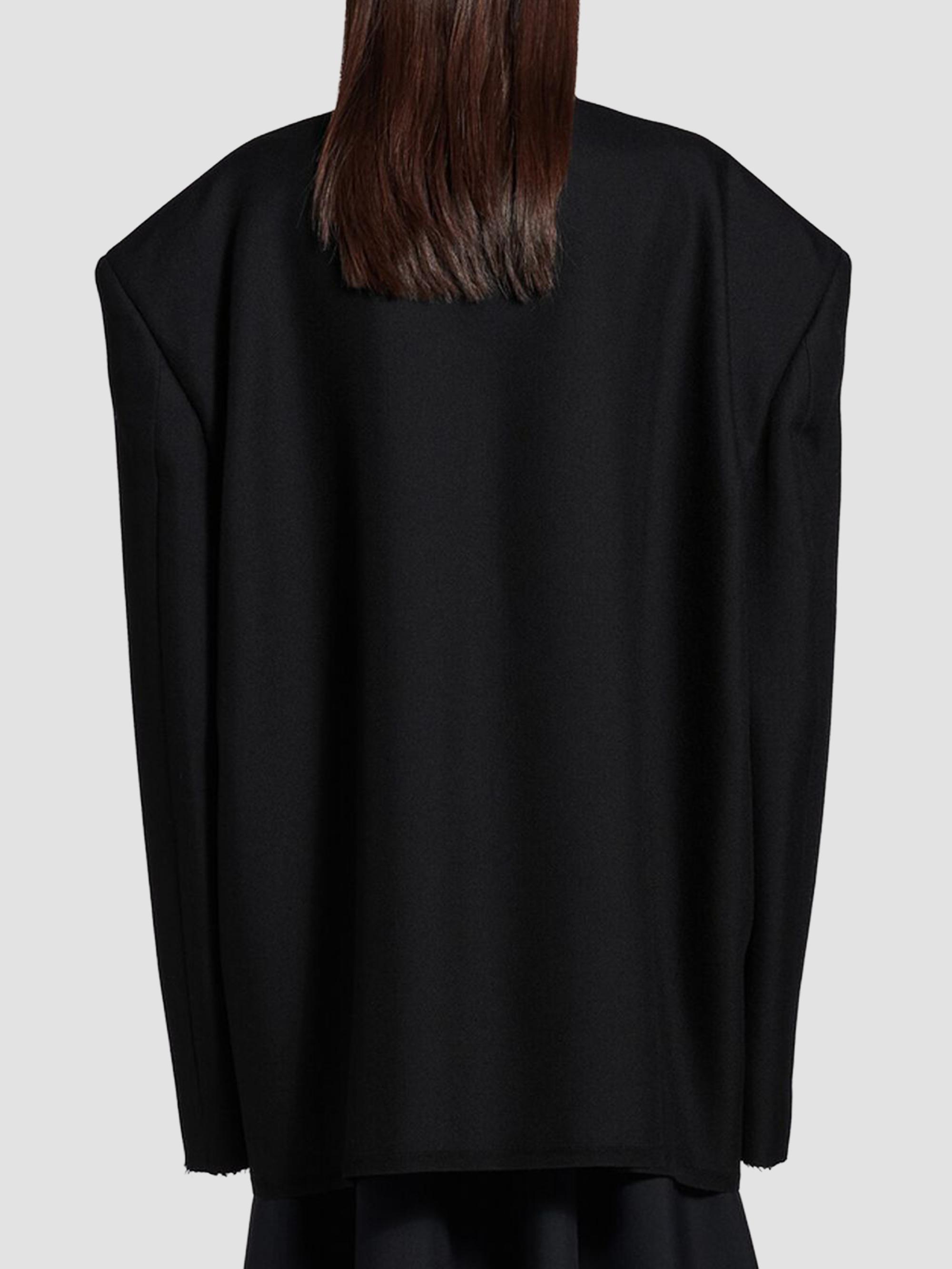 Balenciaga Men's Seamless Tailored Jacket - Black | Thumbnail 4