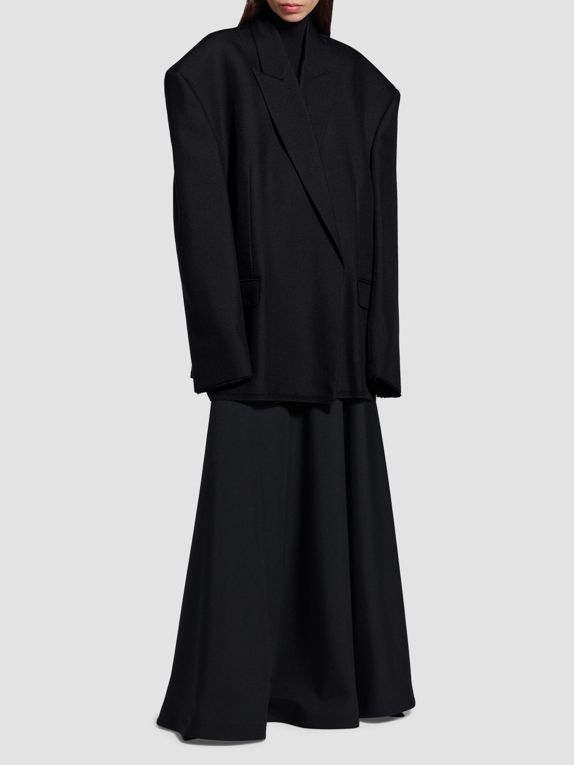 Balenciaga Men's Seamless Tailored Jacket - Black | Thumbnail 2