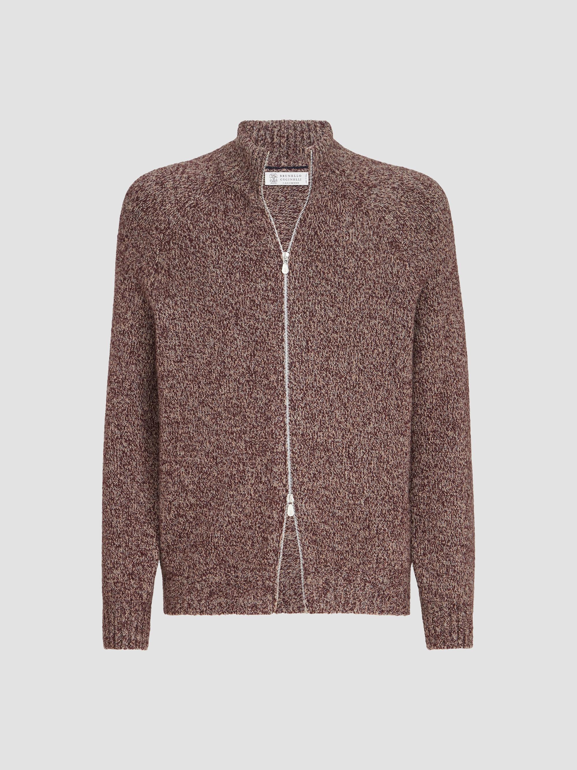 Brunello Cucinelli Cashmere Sweater with Half Zip | Saks Fifth Avenue