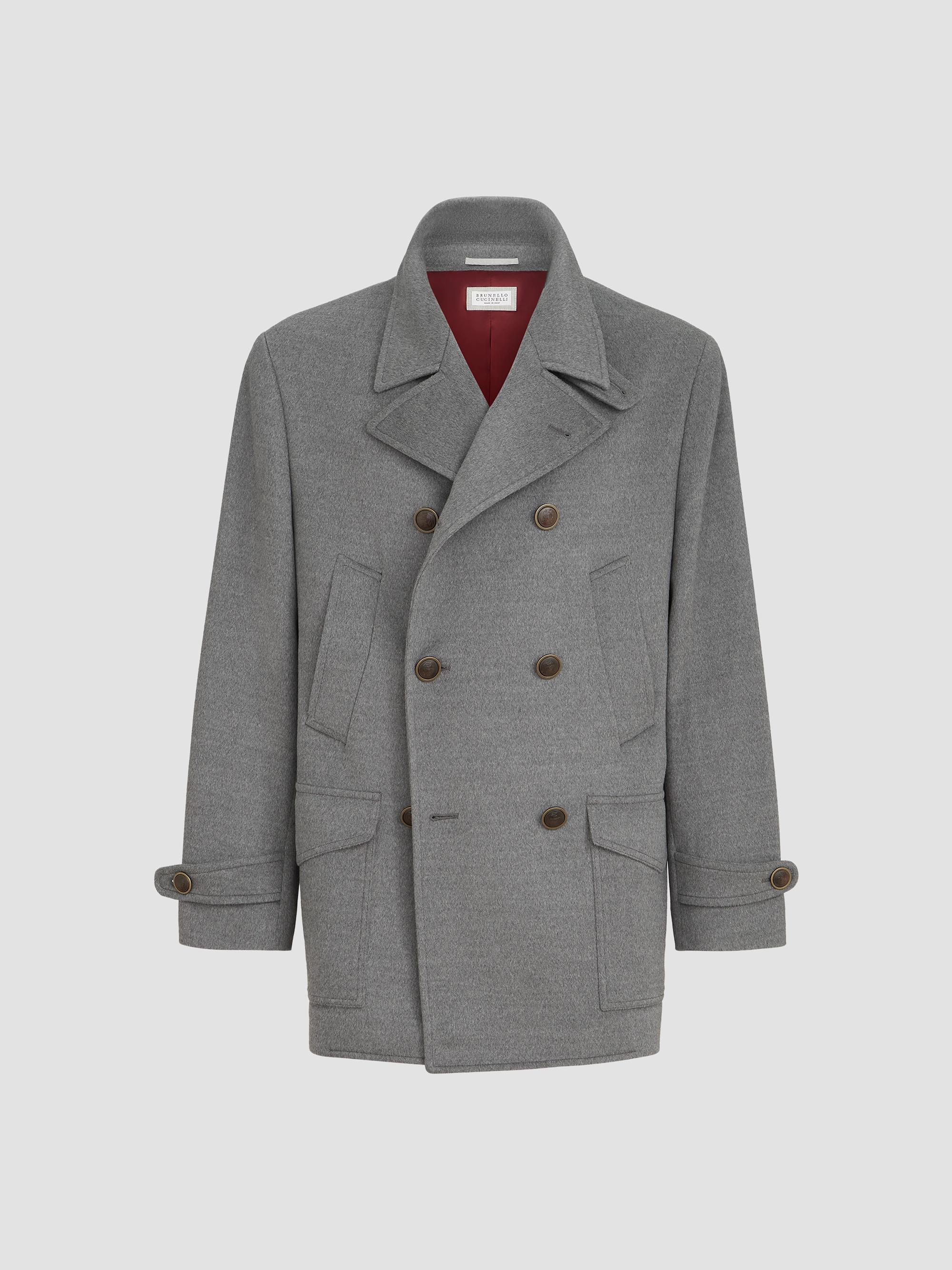 Brunello Cucinelli Bonded Virgin Wool Fresco Unlined Field Jacket
