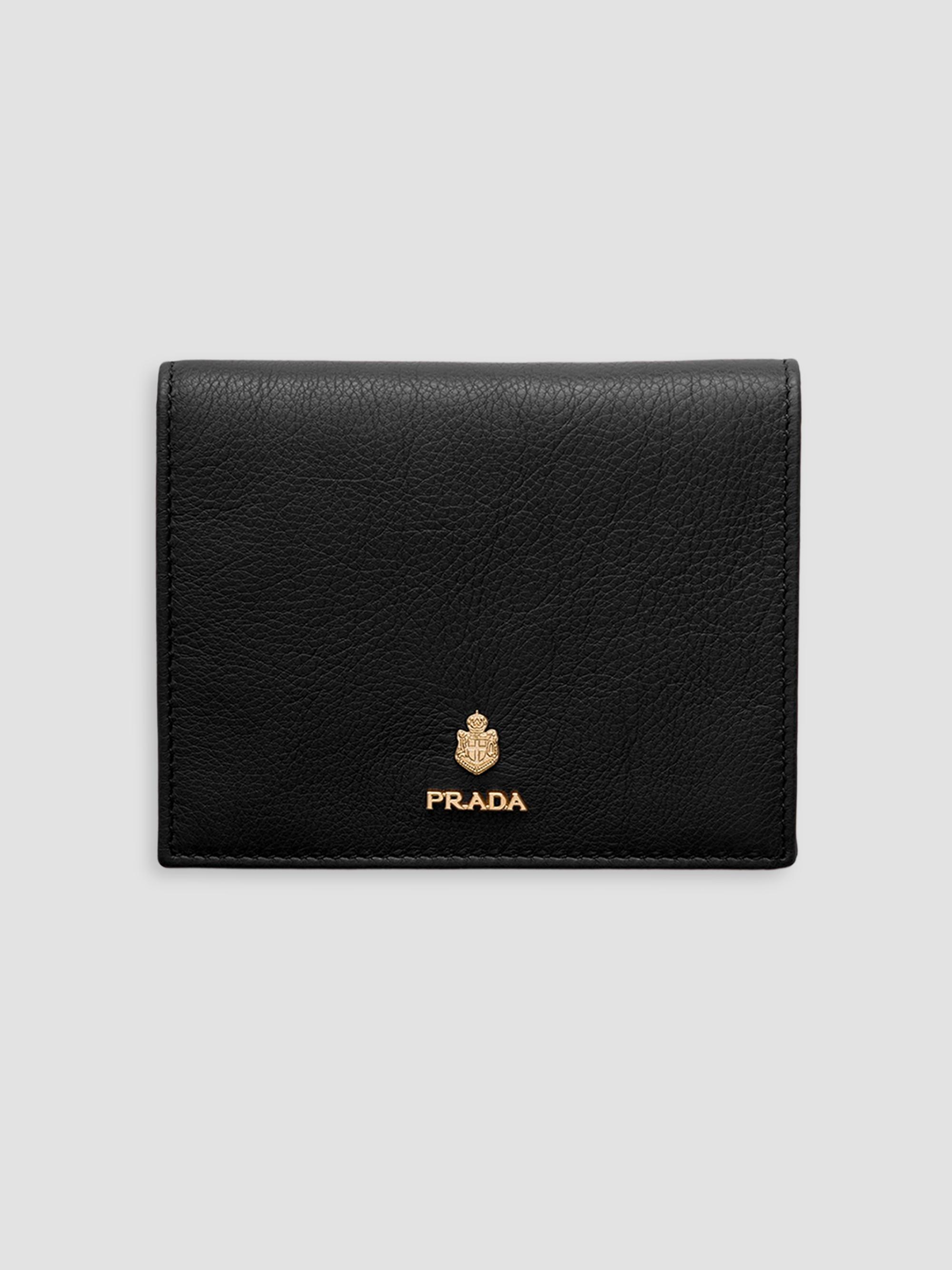 Prada Leather Zipper Pouch | Saks Fifth Avenue