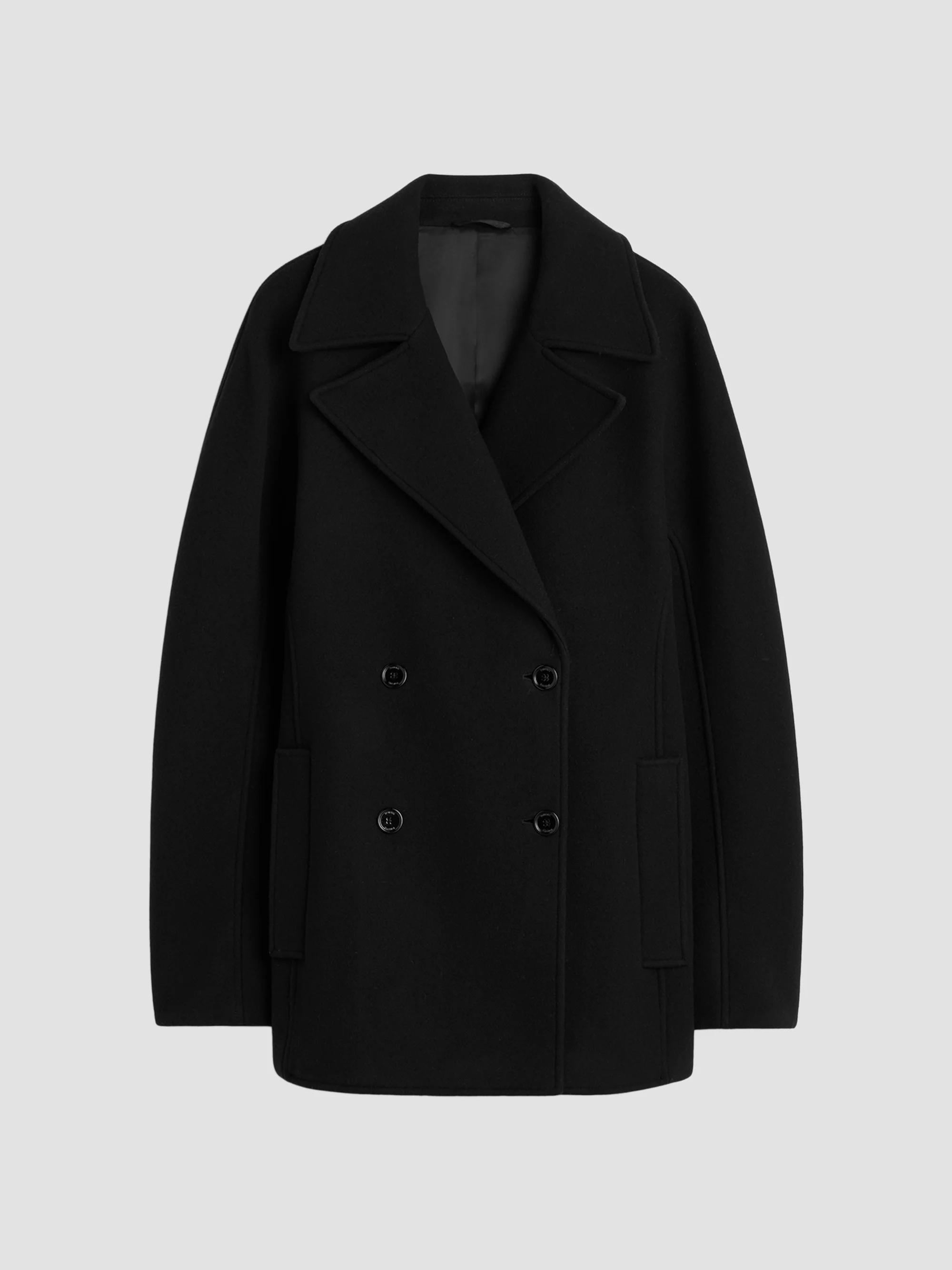 Saint Laurent Peacoat in Wool | Saks Fifth Avenue