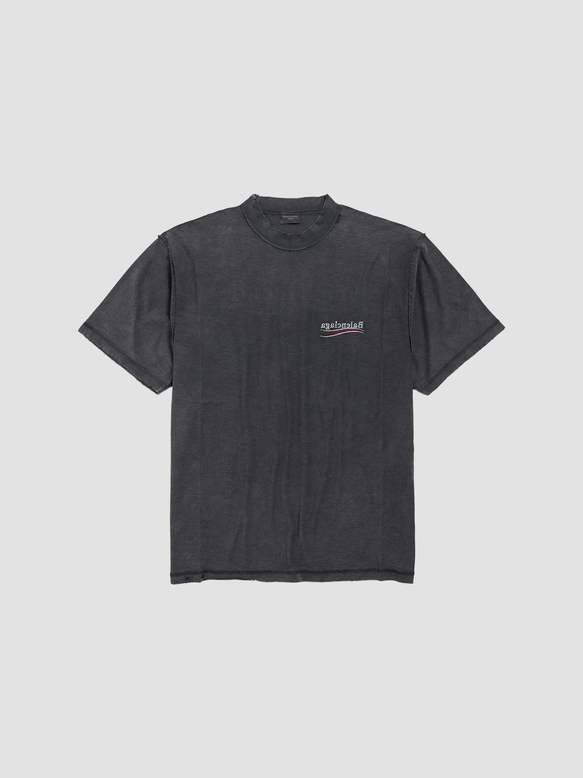 Balenciaga Political Campaign Medium Fit T-Shirt | Saks Fifth Avenue