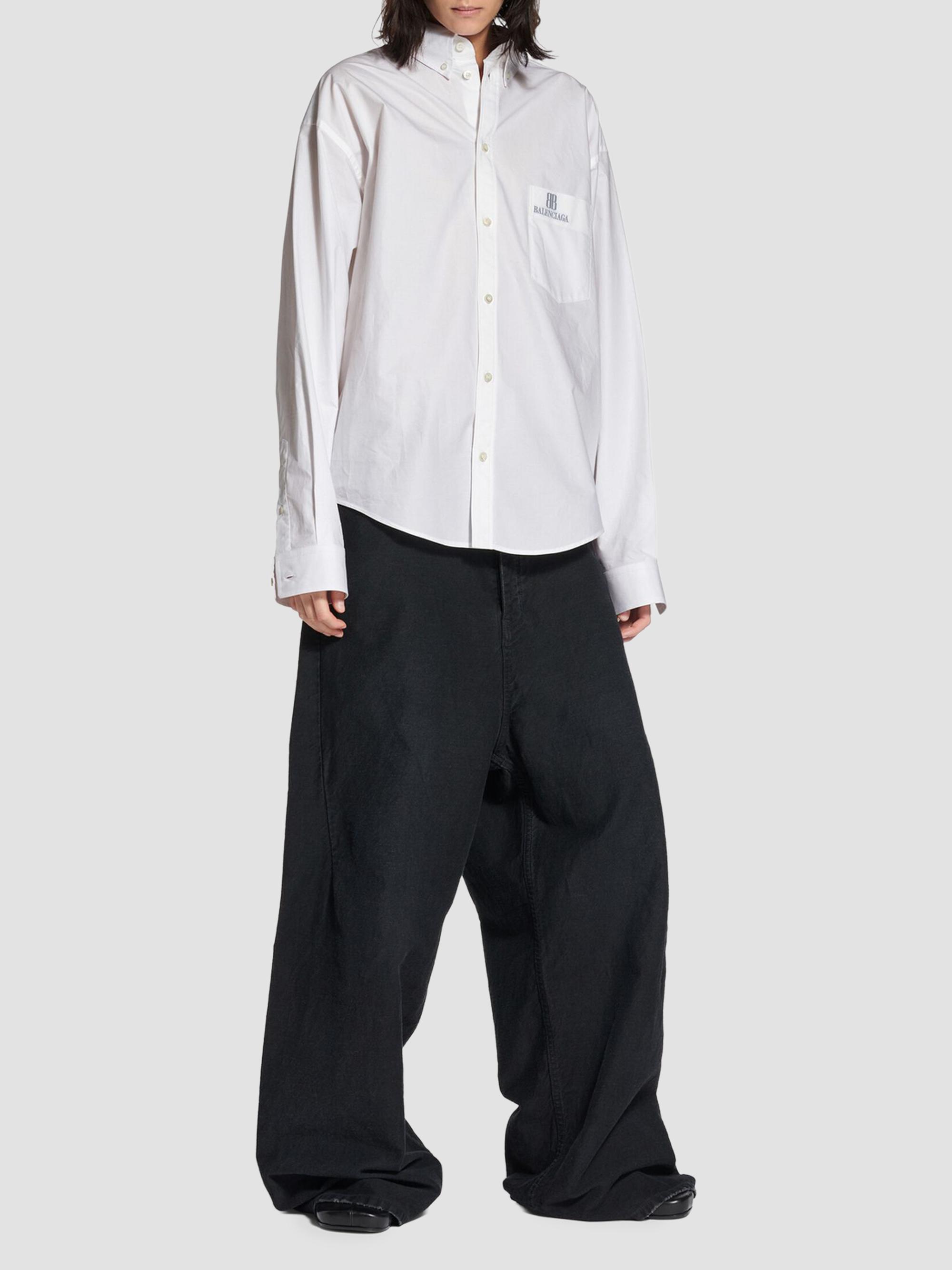 Balenciaga Large Fit Shirt | Saks Fifth Avenue