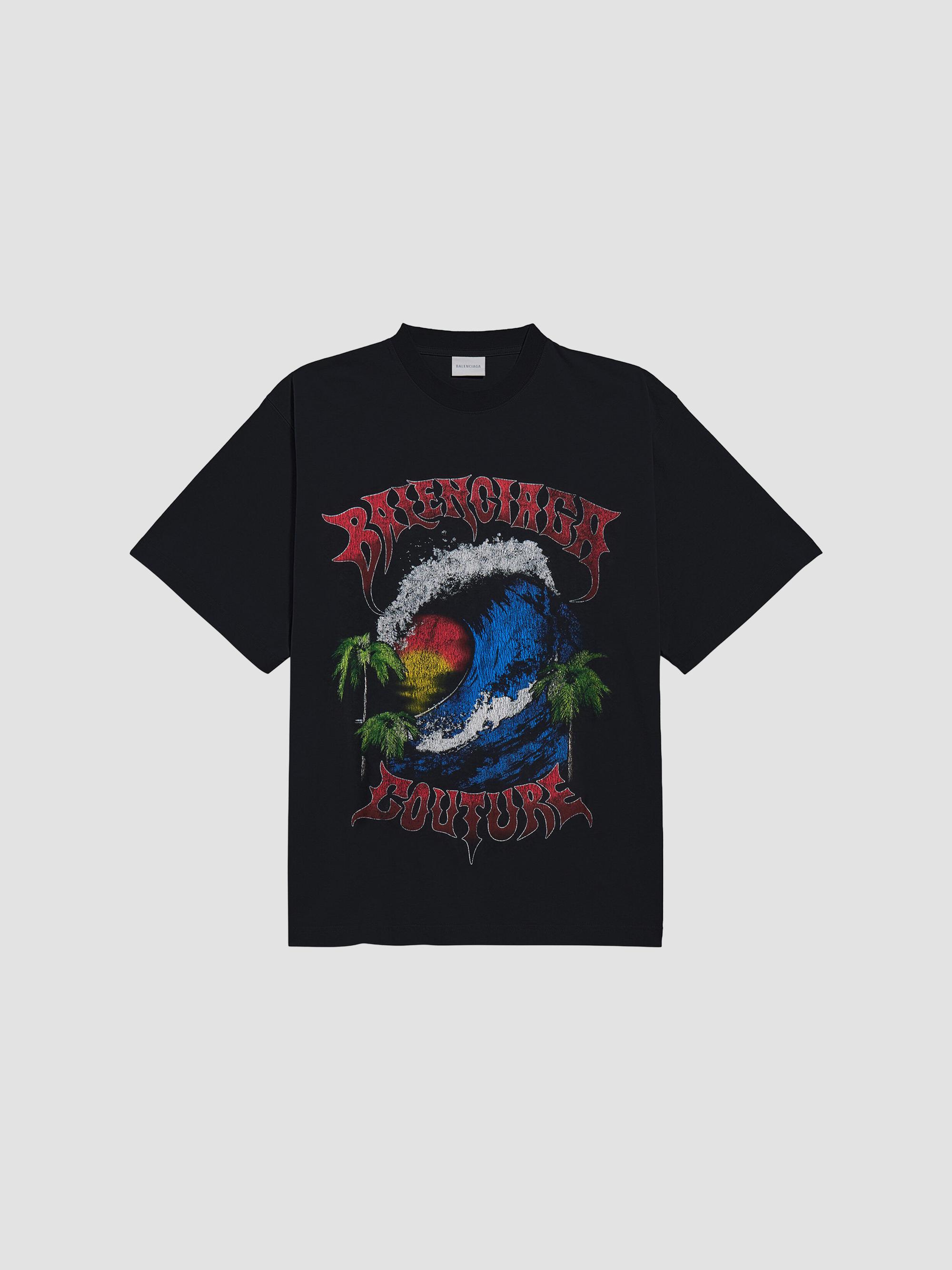 Balenciaga Unity Sports Icon Biker Oversized T-Shirt | Saks Fifth
