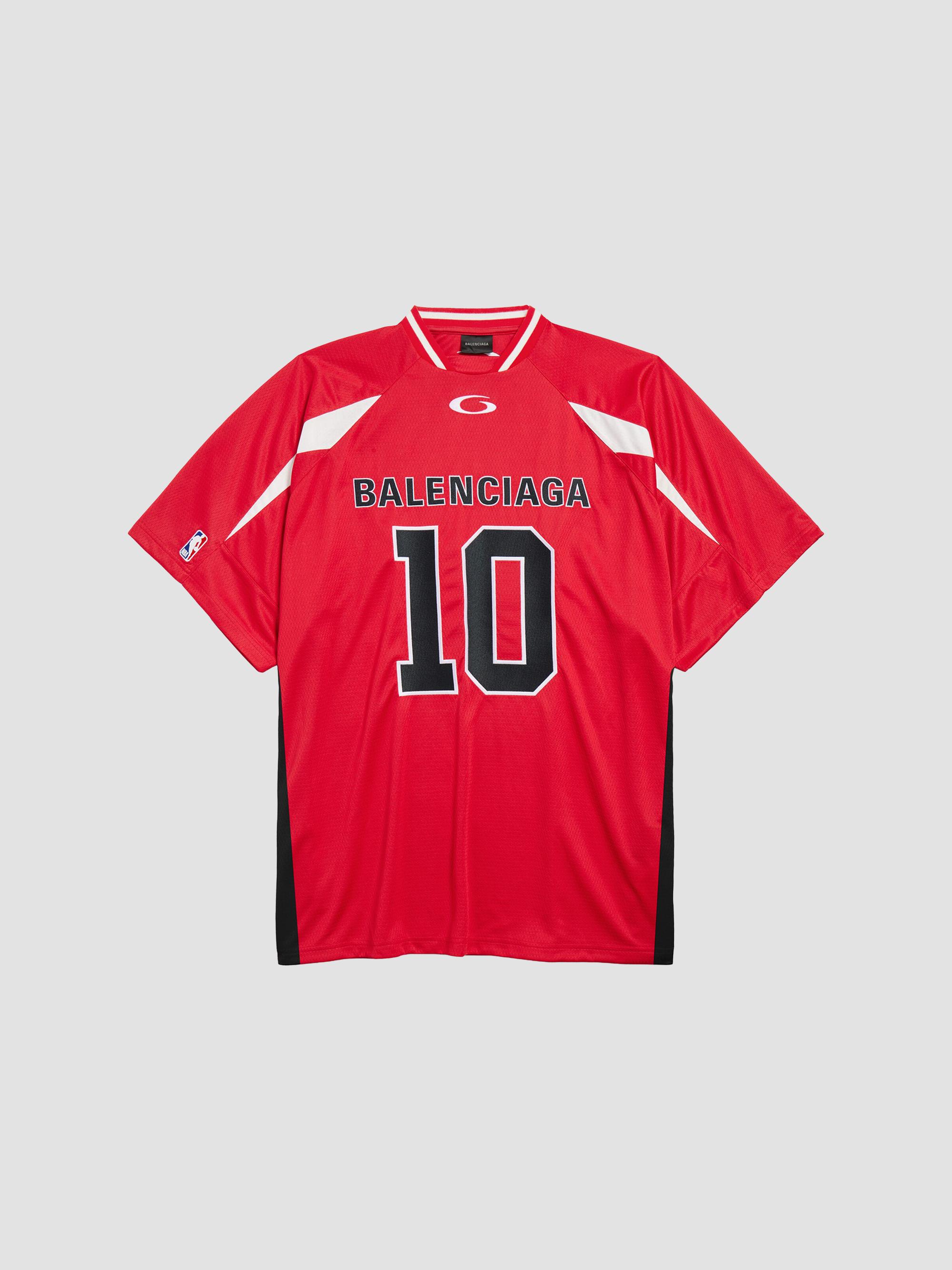 Balenciaga Soccer Oversized T-Shirt | Saks Fifth Avenue