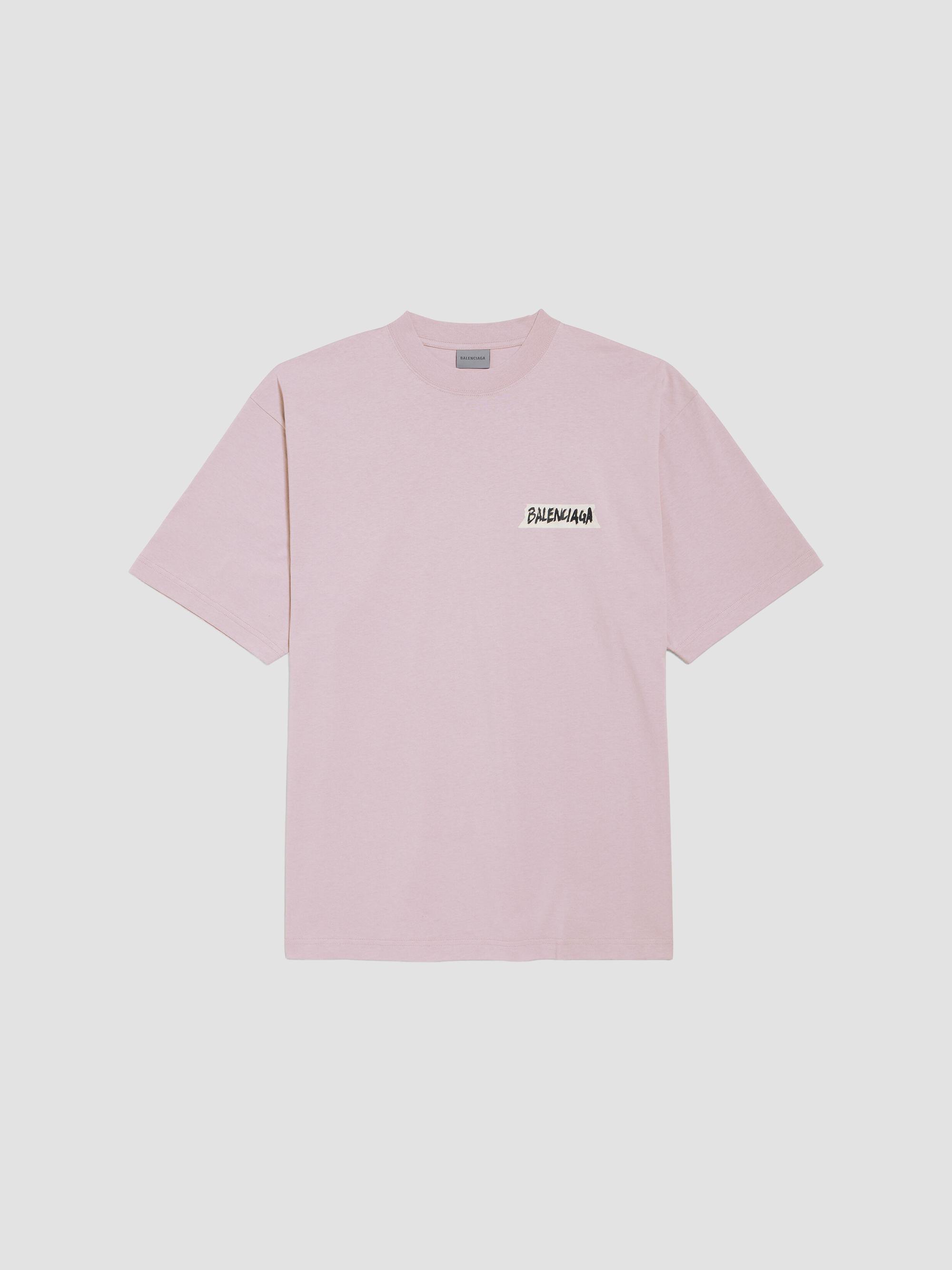 Balenciaga Masking Tape Medium Fit T-Shirt | Saks Fifth Avenue