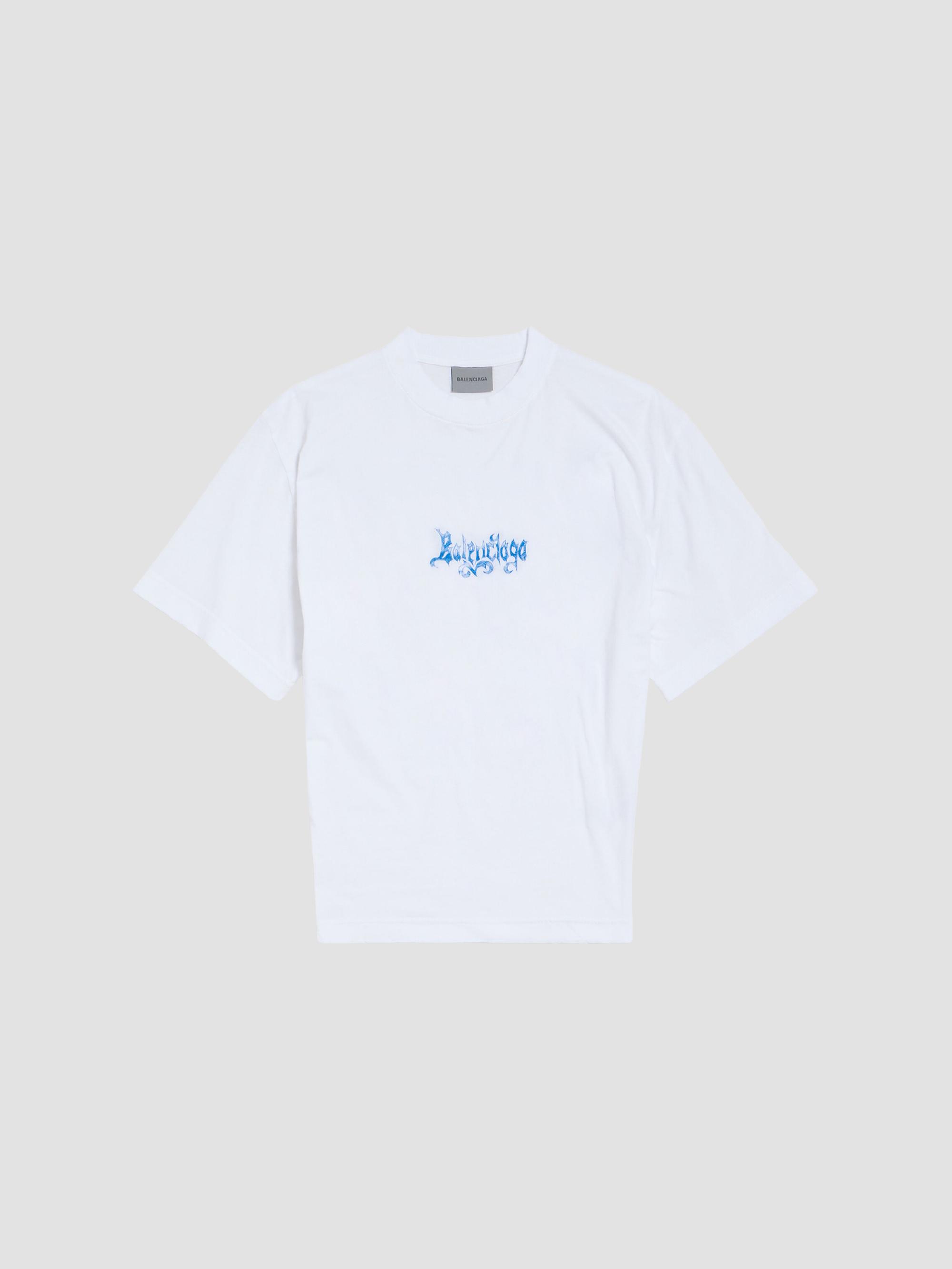 Balenciaga Metal Tshirt Oversized | Saks Fifth Avenue