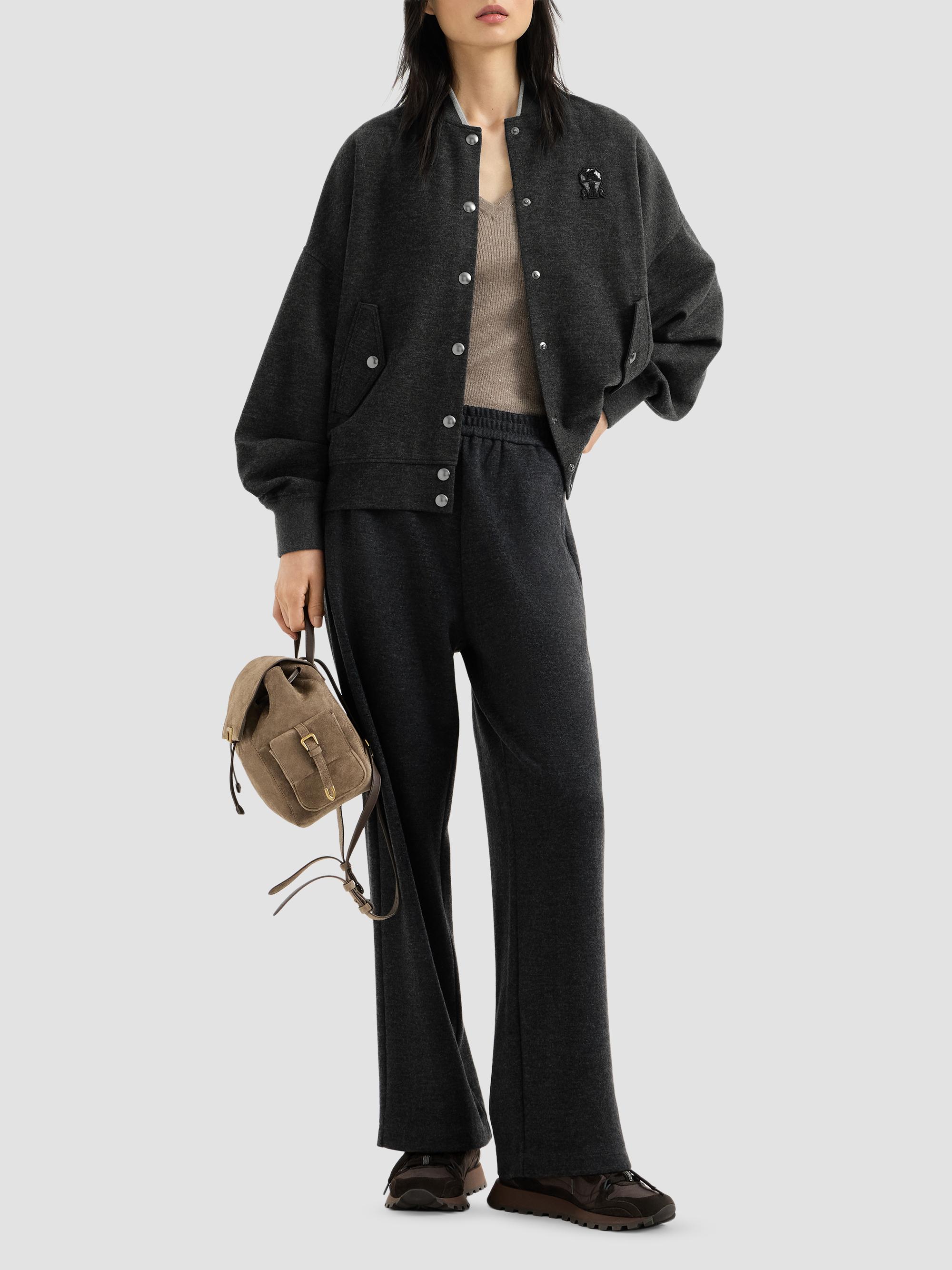 Brunello Cucinelli Cashmere Interlock Track Trousers | Saks Fifth