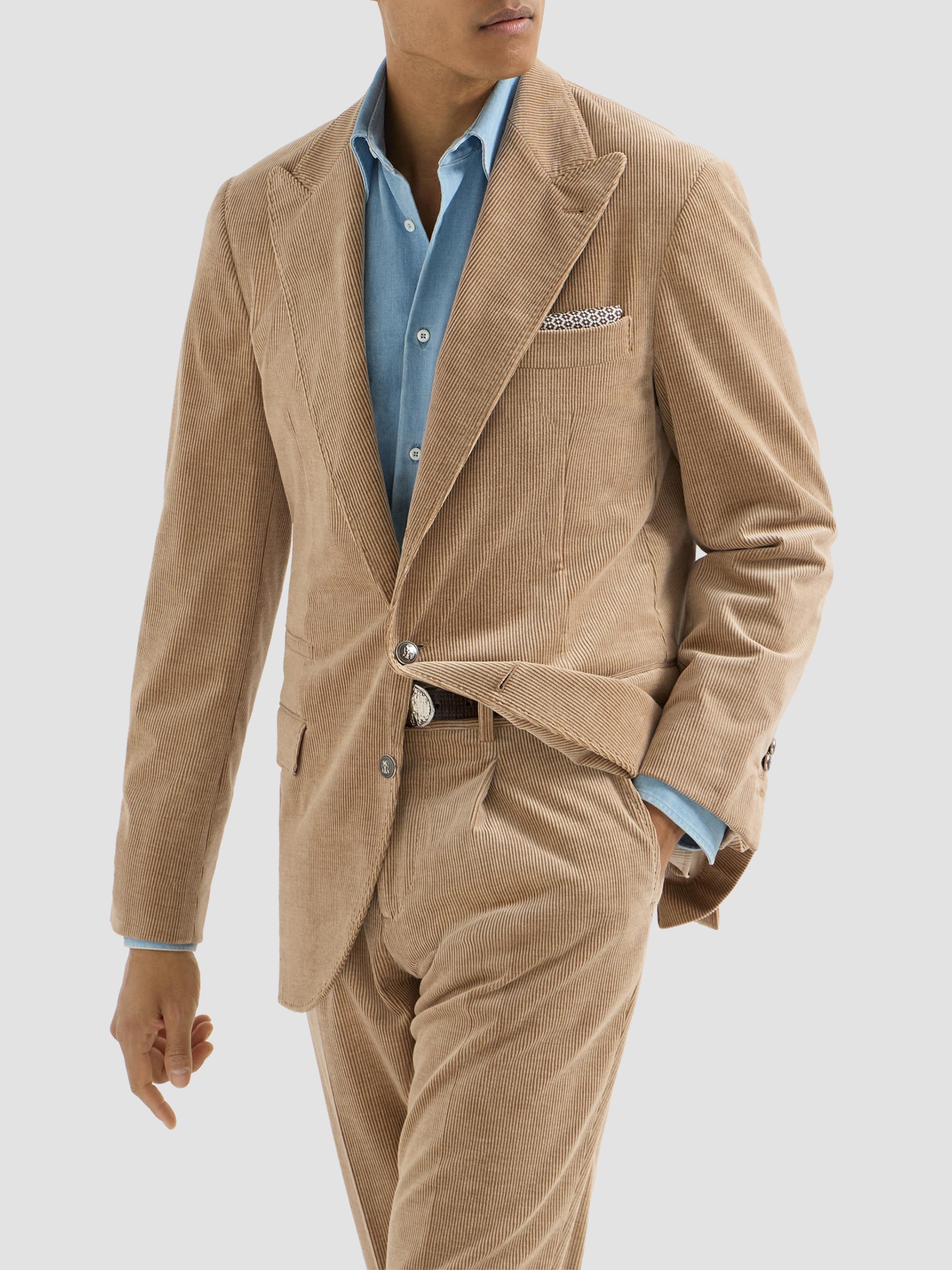 takopus様購入用【BRUNELLO CUCINELLI】コーデュロイJKT Brunello Cucinelli Comfort Cotton and Cashmere Corduroy