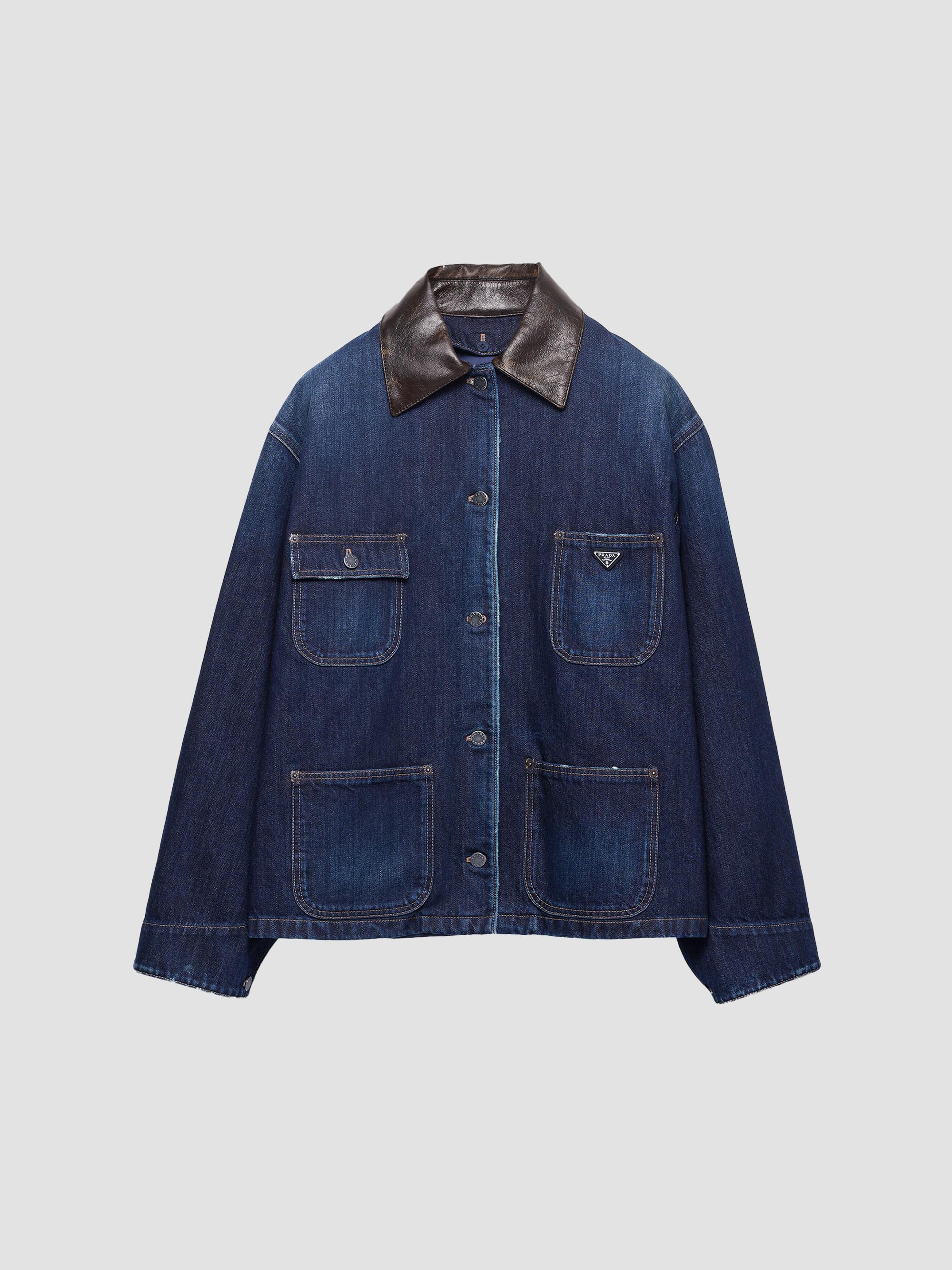 Maison Margiela Raw Denim Jacket | Saks Fifth Avenue