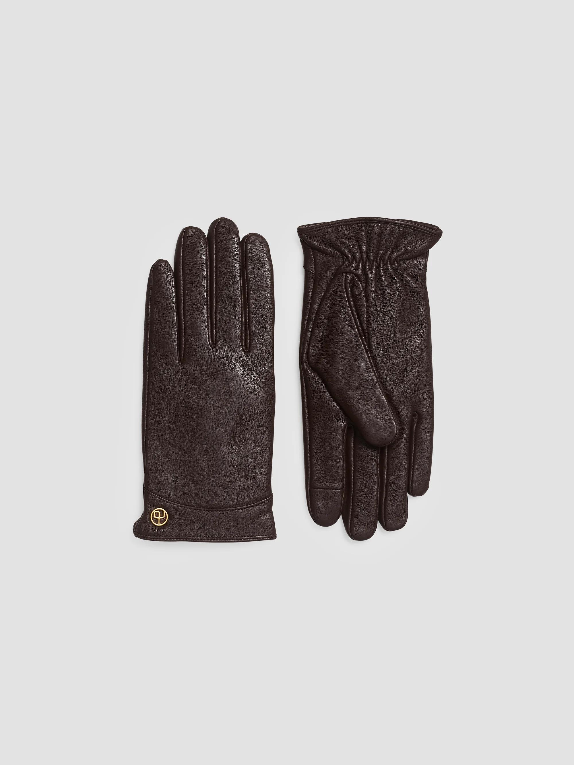 Polo Ralph Lauren Pickstitched Leather Touch Gloves | Saks Fifth