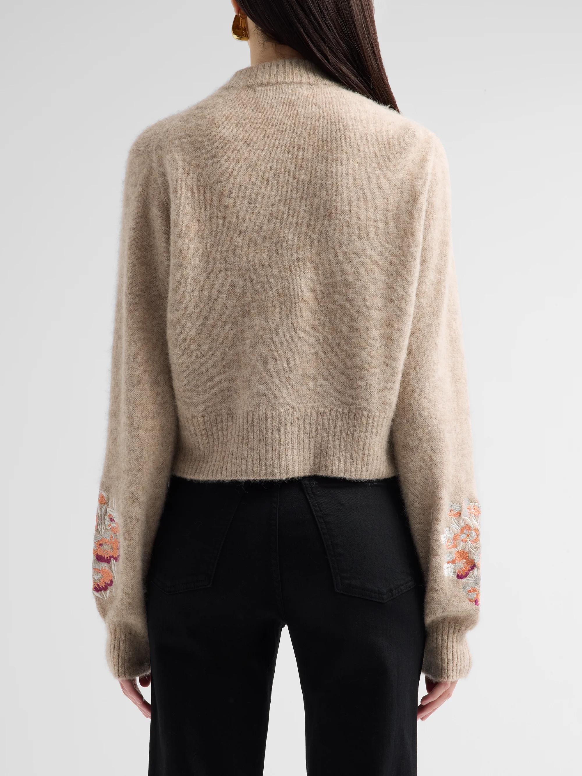 Ciao Lucia Liane Floral Embroidered Cardigan | Saks Fifth Avenue