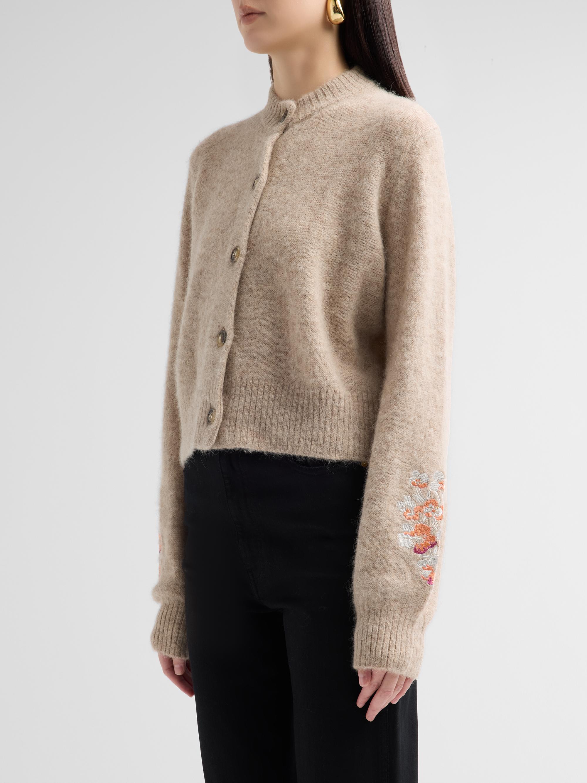 Ciao Lucia Liane Floral Embroidered Cardigan | Saks Fifth Avenue