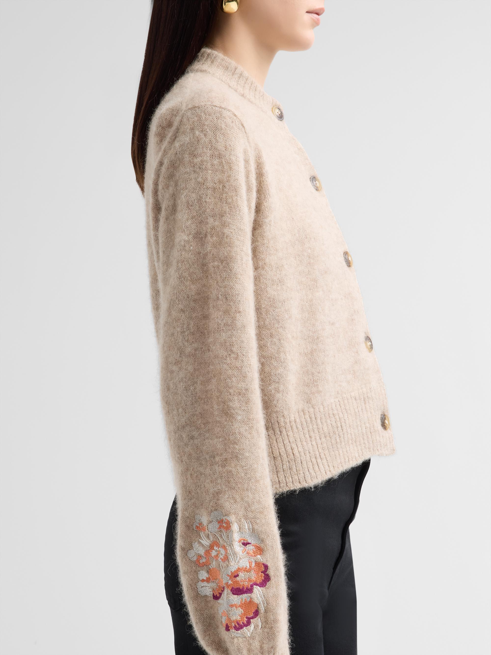 Ciao Lucia Liane Floral Embroidered Cardigan | Saks Fifth Avenue