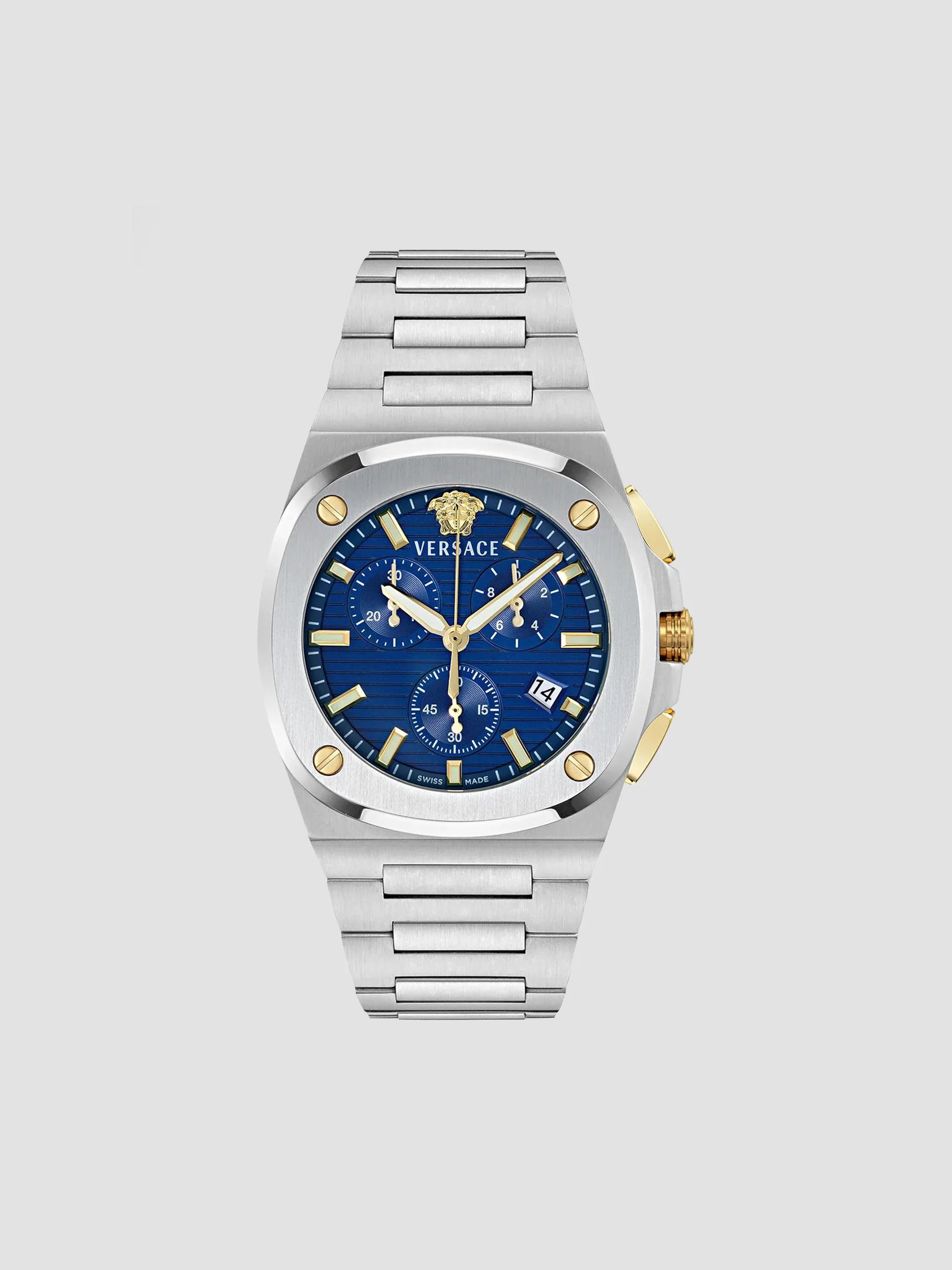Versace Ren 373 Stainless Steel Bracelet Watch/40MM | Saks Fifth
