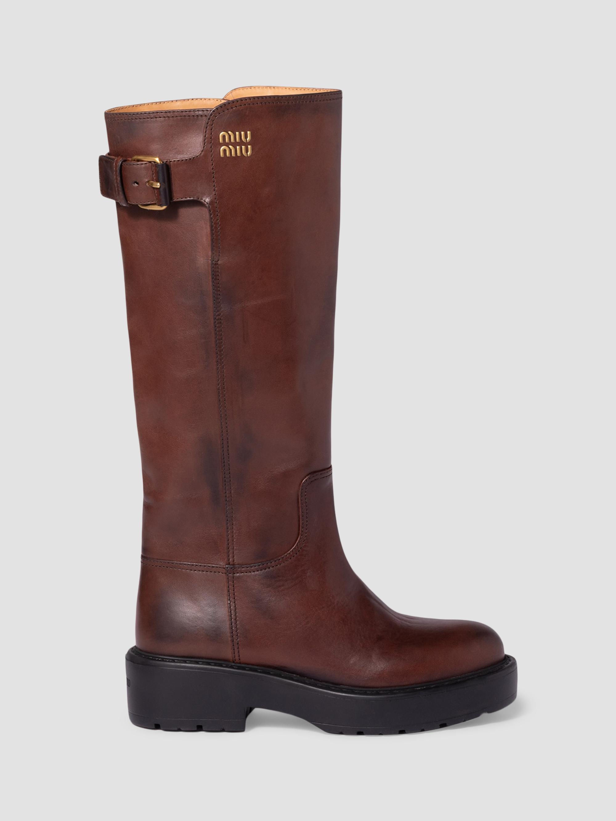 Women's Miu Miu Designer Boots | Saks Fifth Avenue