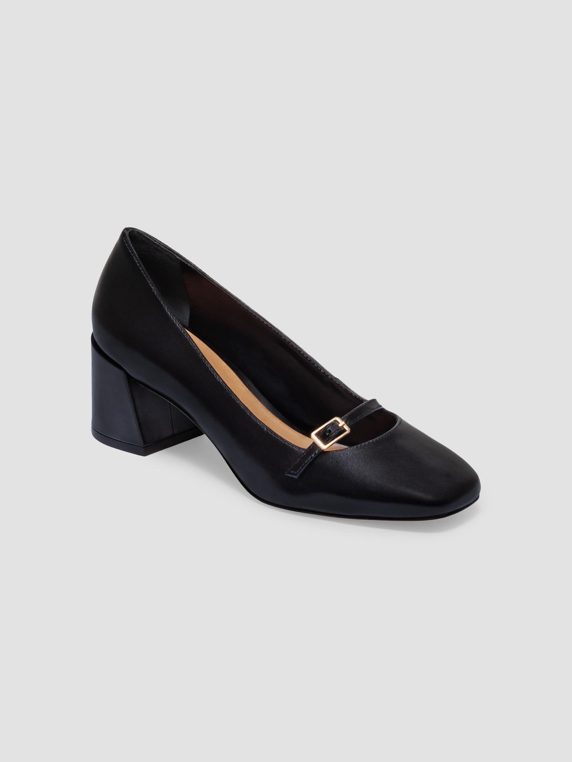 Amelie Block Heel Mary Jane Pumps