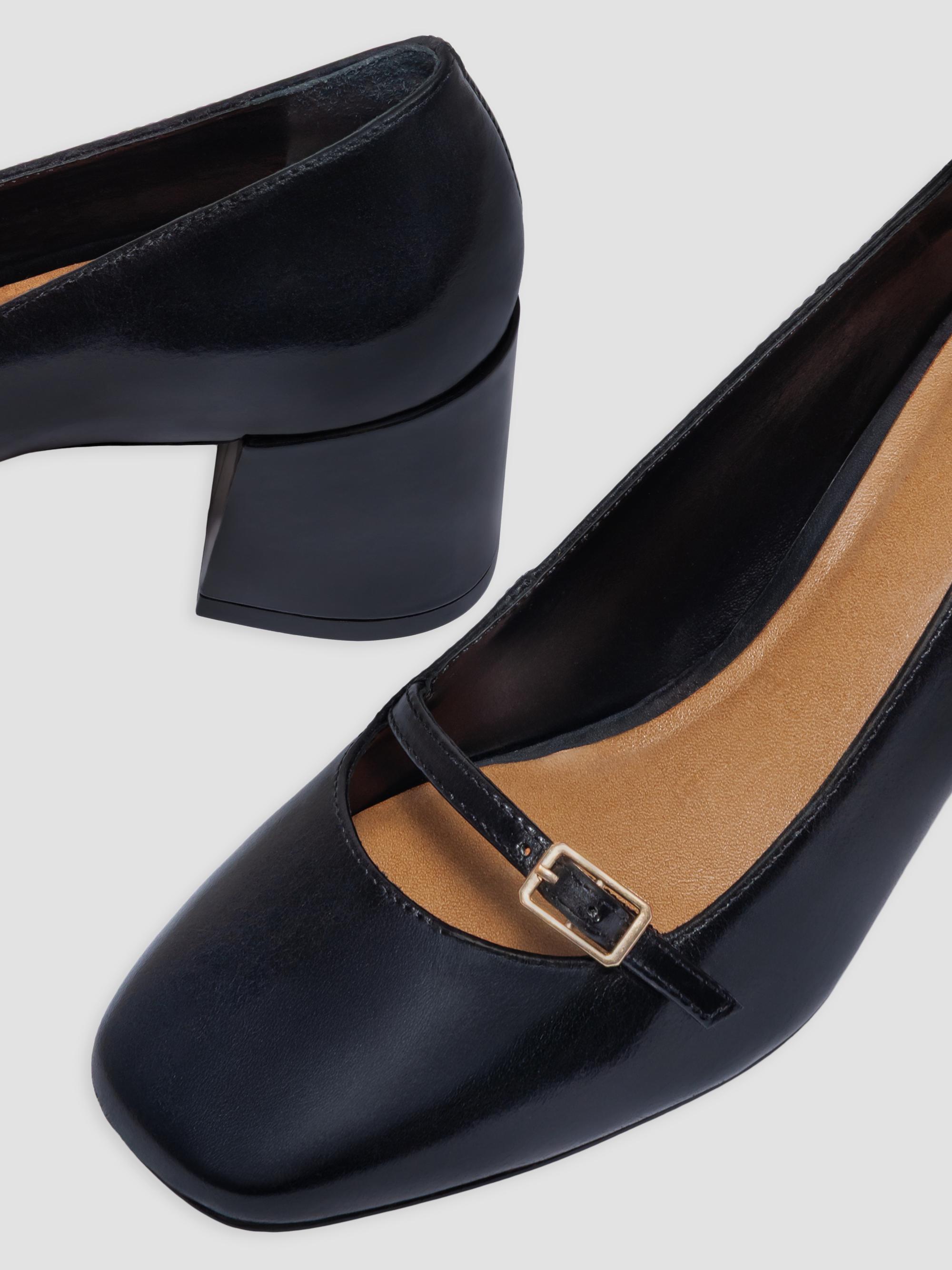 Amelie Block Heel Mary Jane Pumps